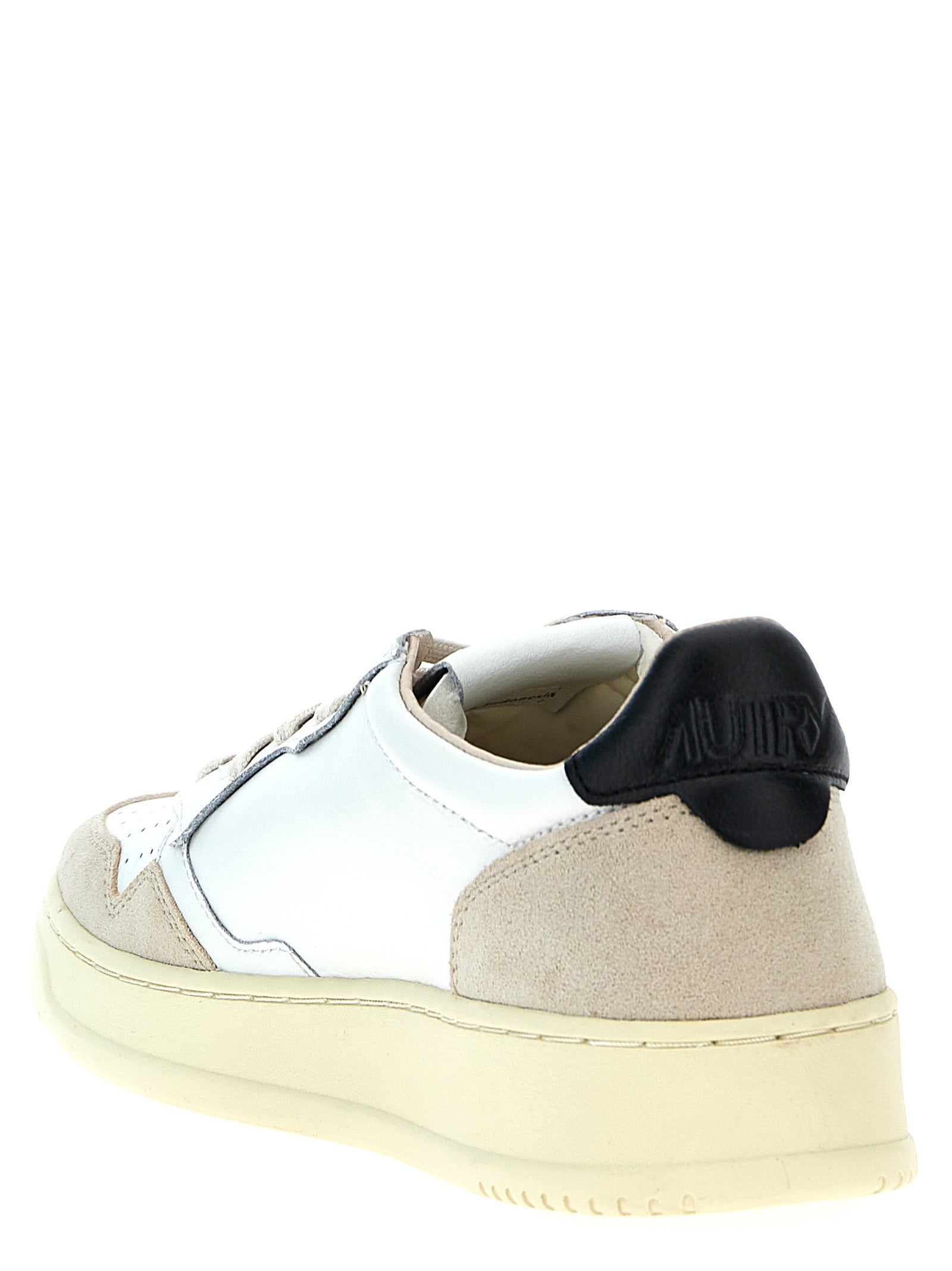 Autry Multicolor Leather Low Top Sneakers