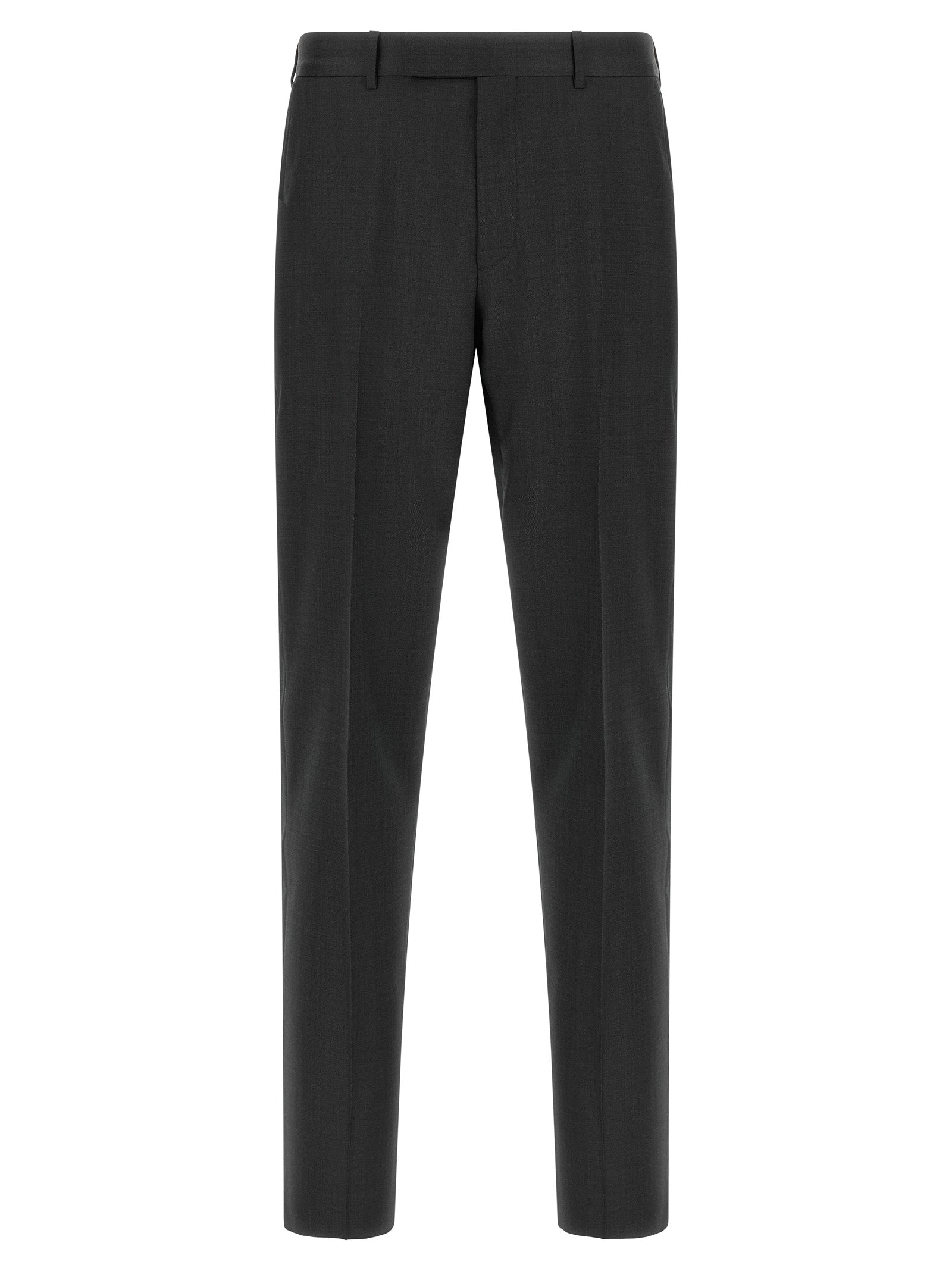 ZEGNA Gray Wool Two-Piece Suit