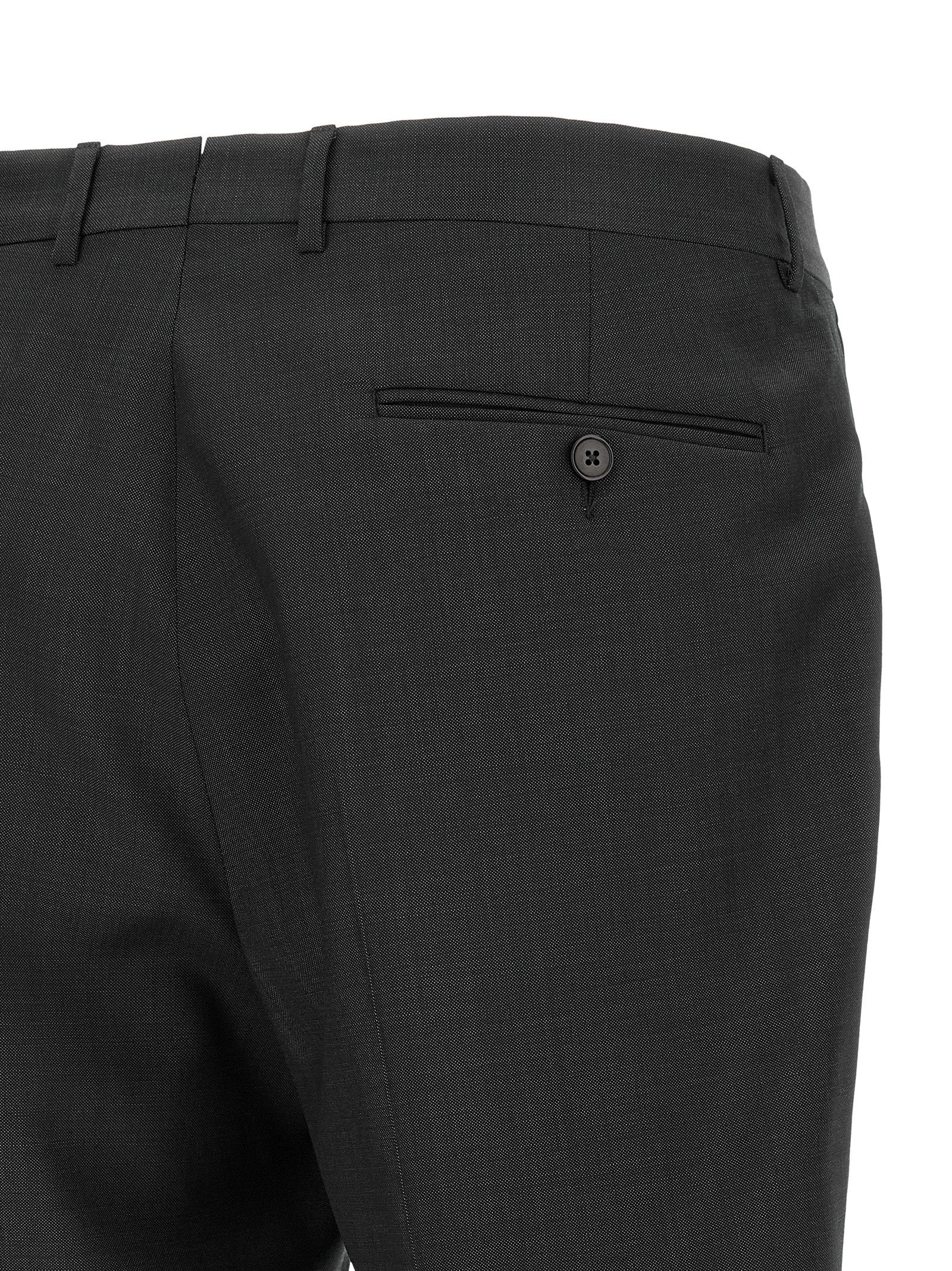 ZEGNA Gray Wool Two-Piece Suit