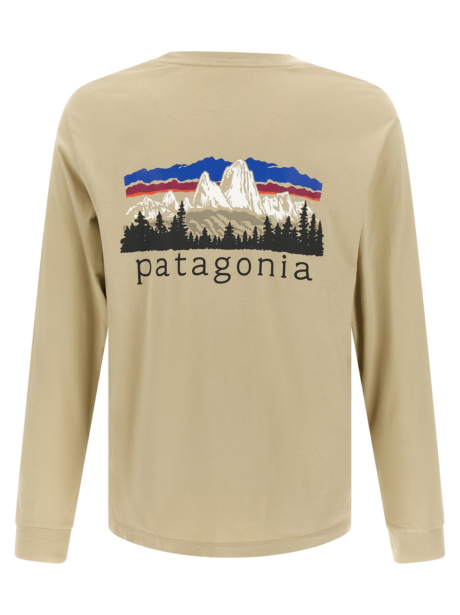 PATAGONIA Beige Cotton T-Shirt