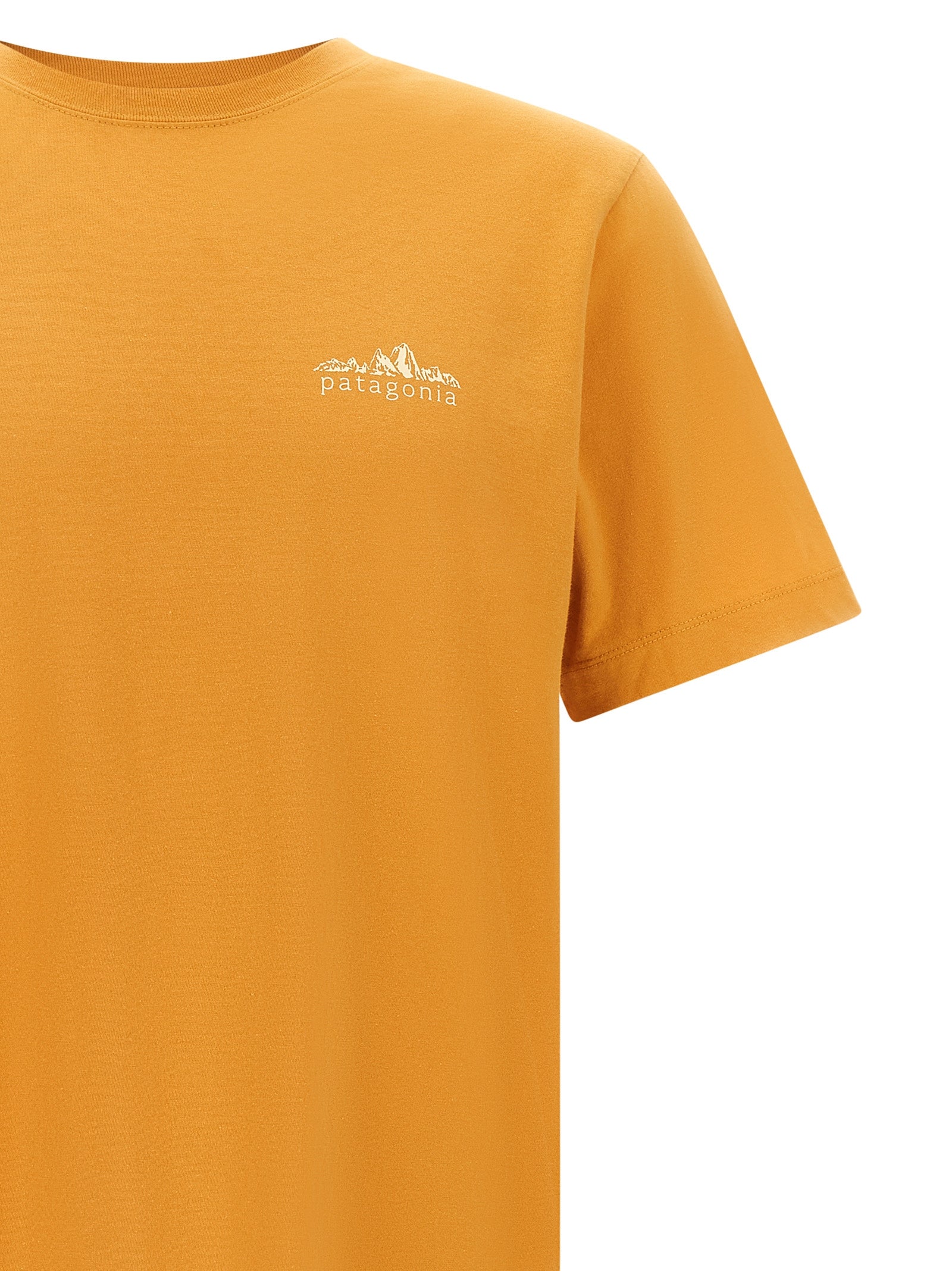 PATAGONIA Orange Cotton T-Shirt