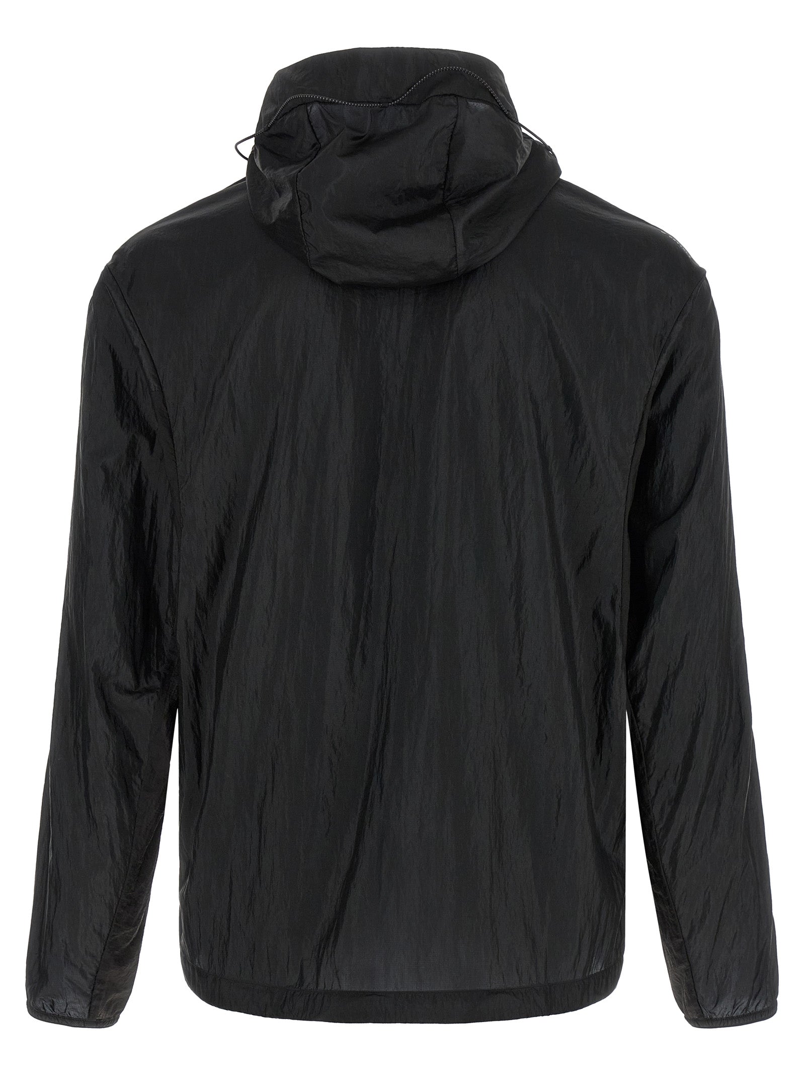 SATISFY Black Polyamide Shell Jacket