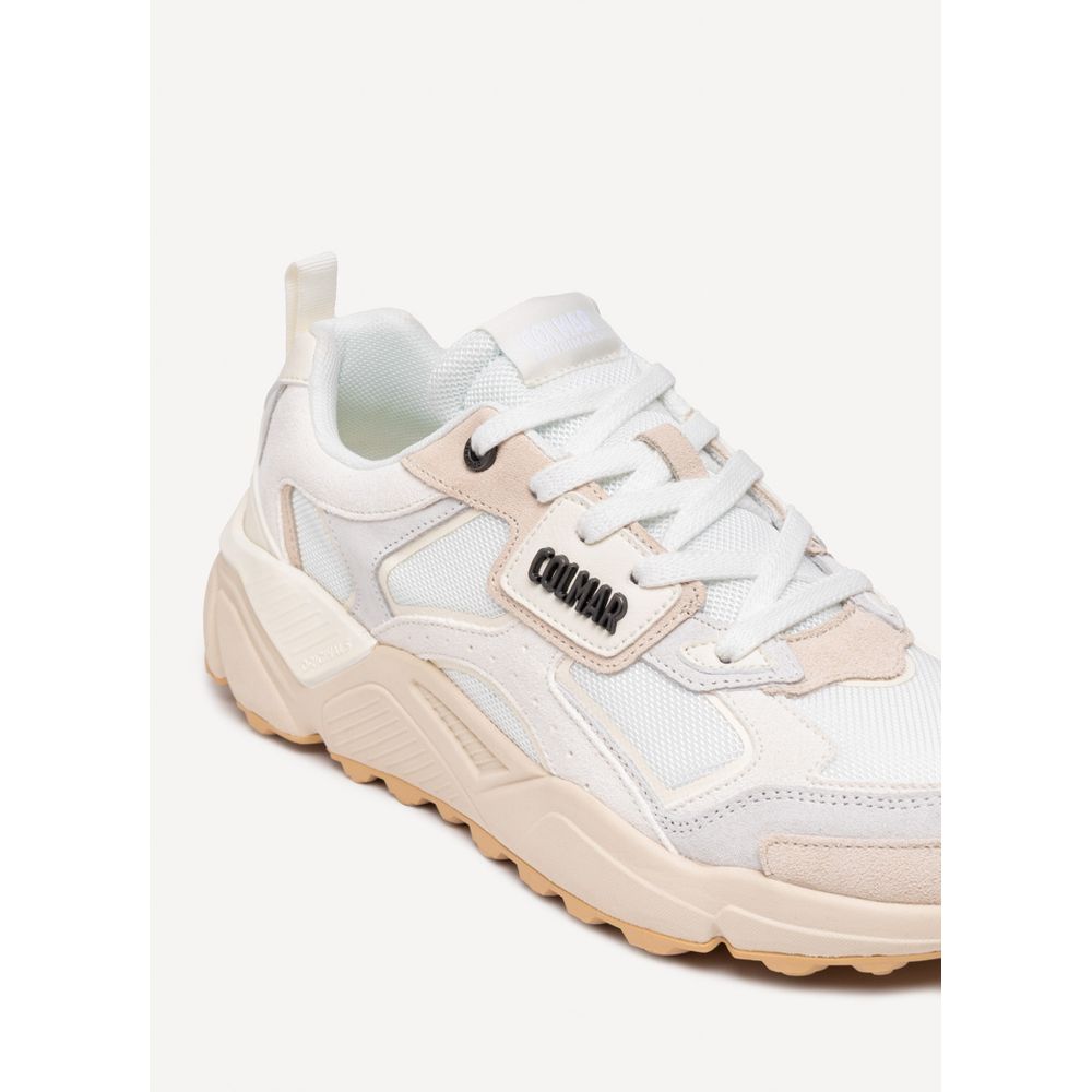 Colmar White Leather Chunky Sneakers