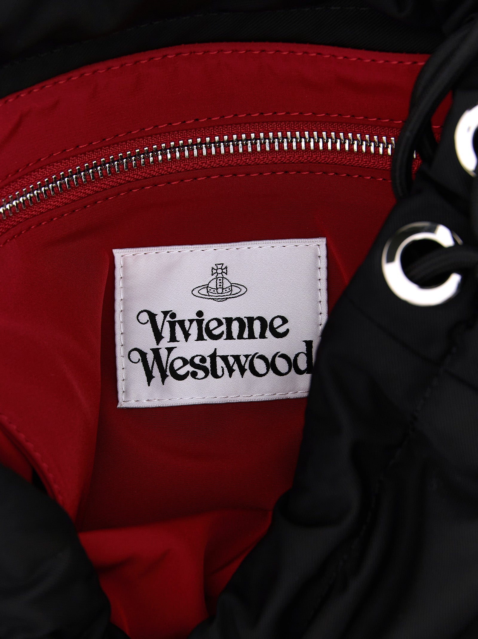 Vivienne Westwood Black Polyester Shoulder Bag