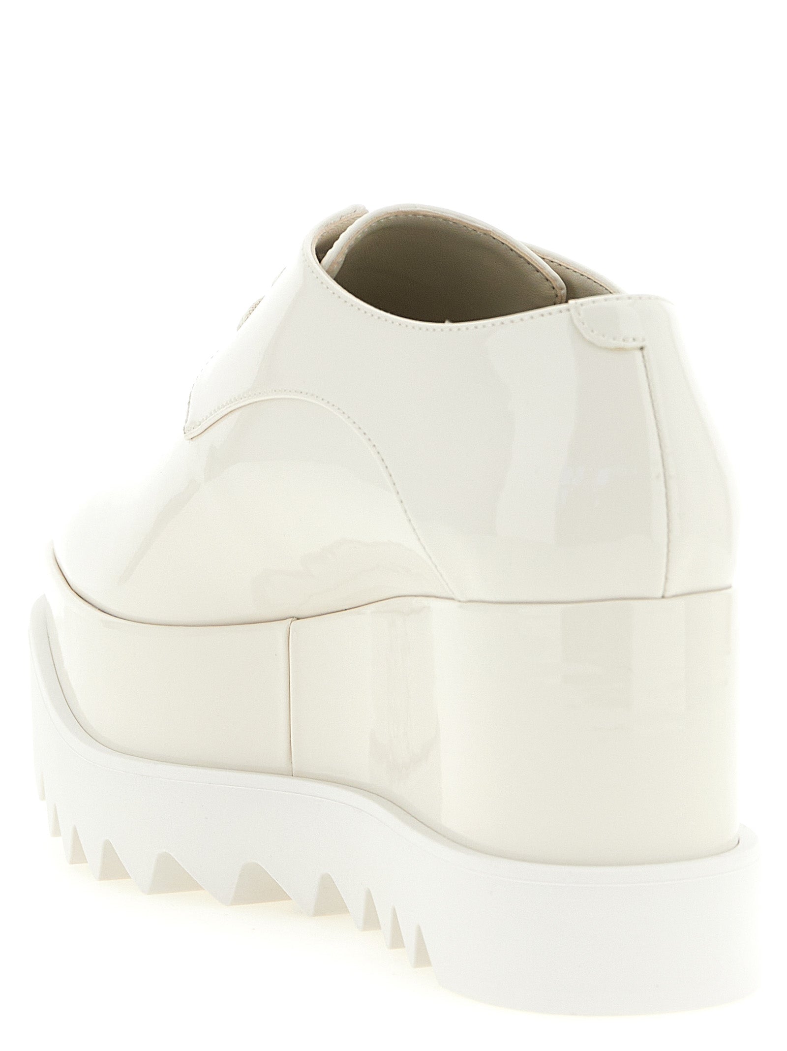 Stella McCartney White Polyethylene Wedge Sandals
