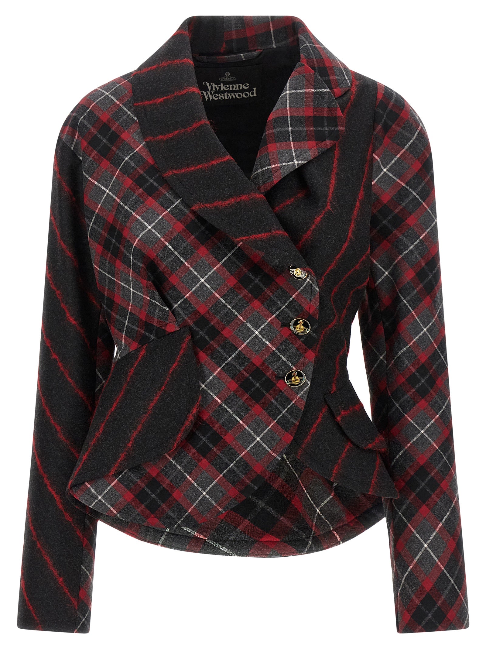 Vivienne Westwood Black Virgin Wool Blazer