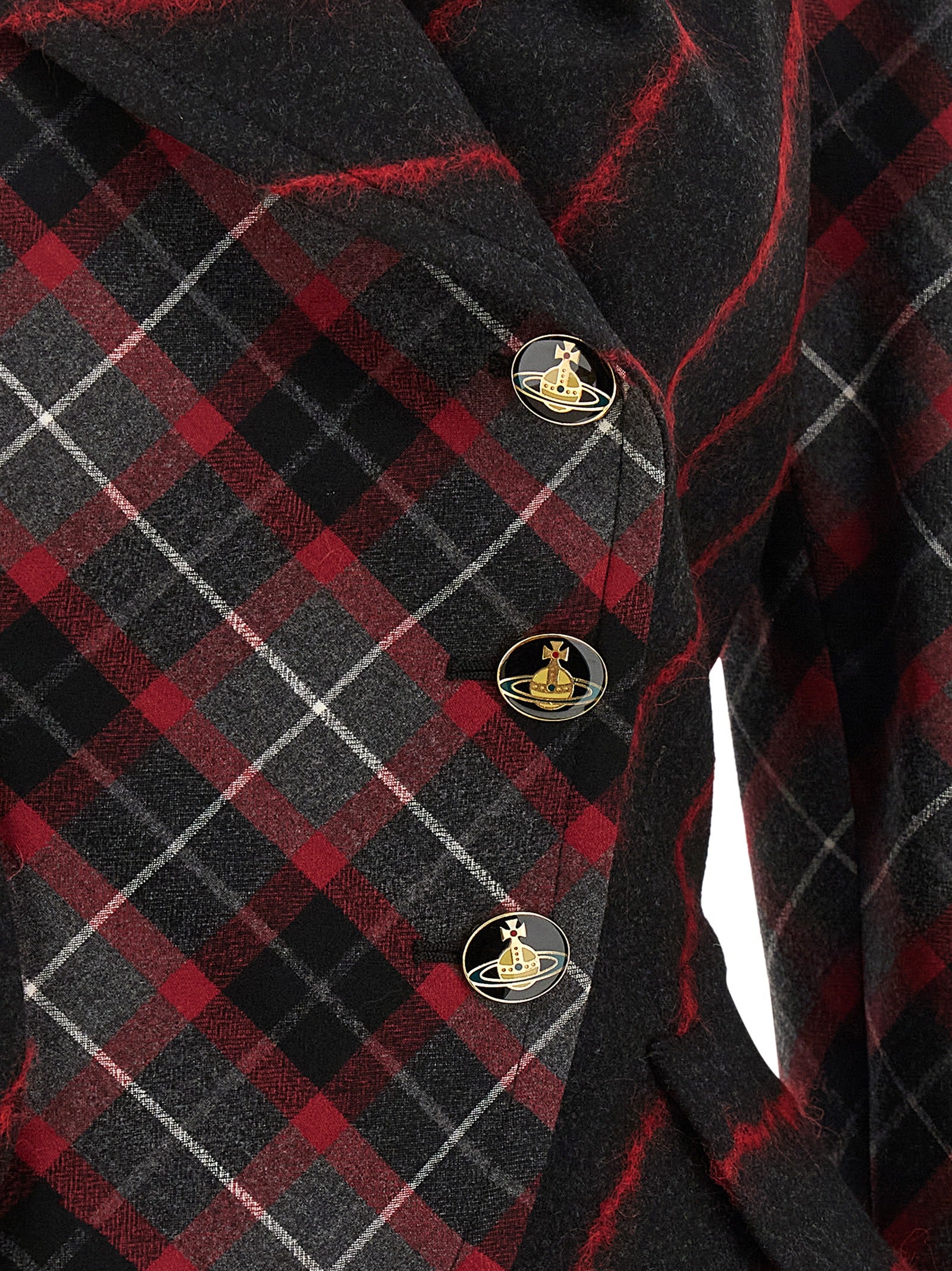 Vivienne Westwood Black Virgin Wool Blazer
