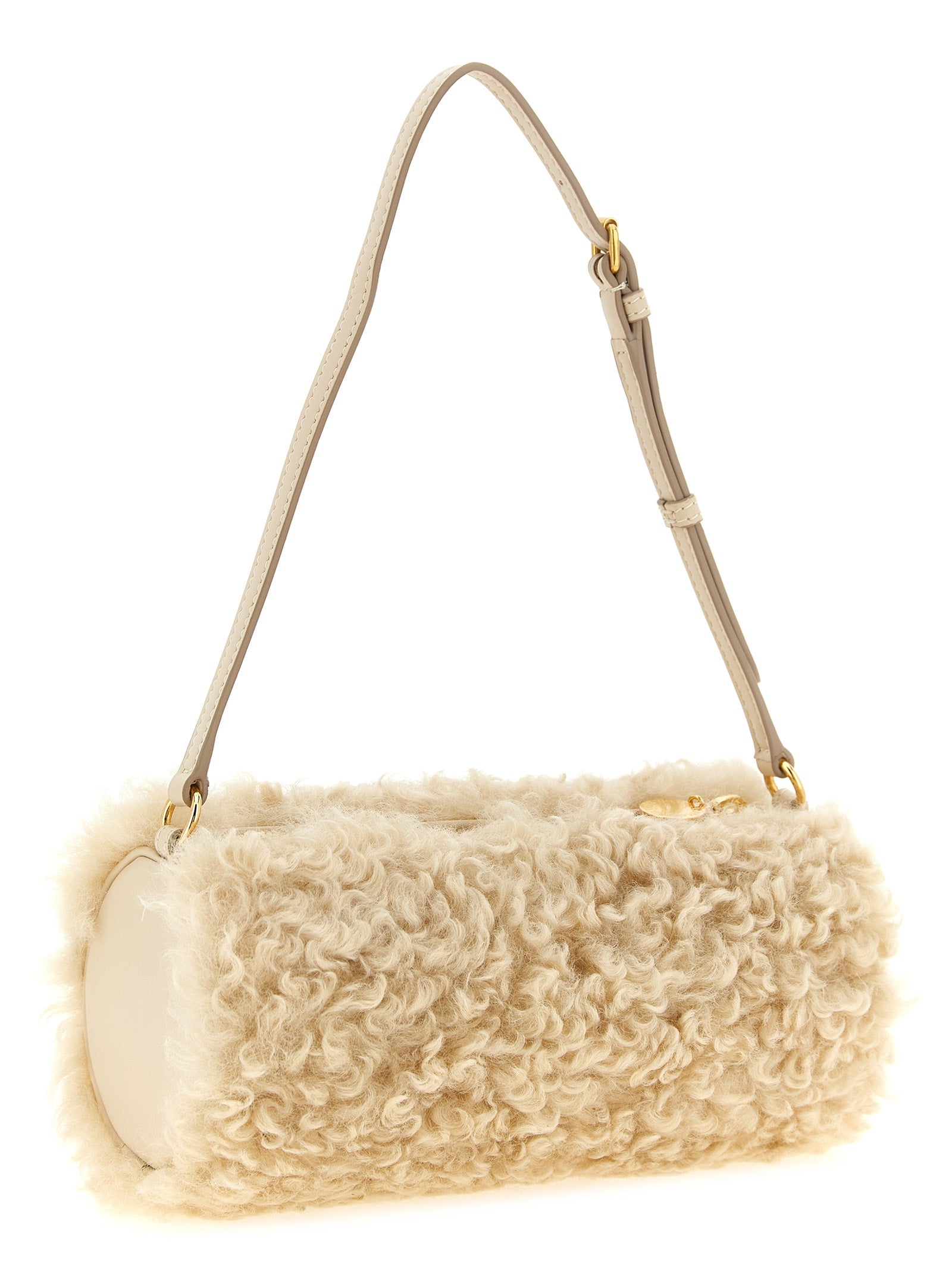 Stella McCartney Beige Polyester Clutch Bag