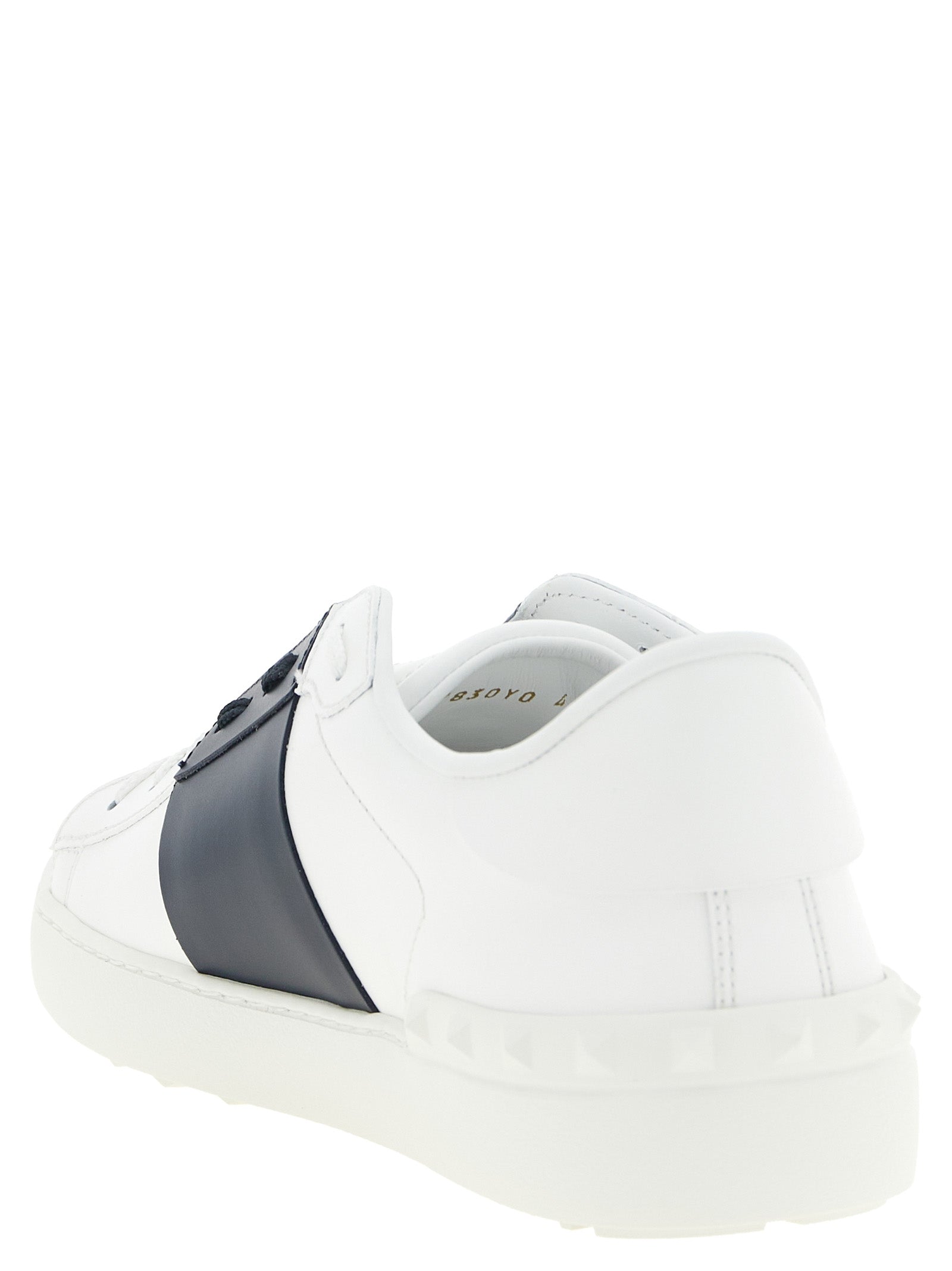 Valentino Garavani Blue Calfskin Low Top Sneakers