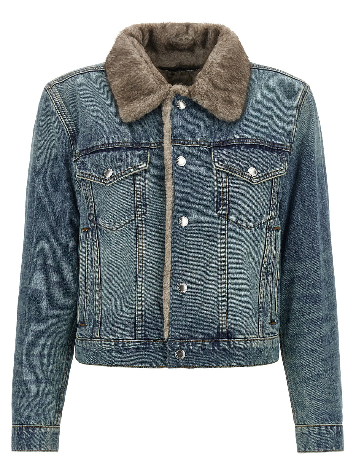 DENIM X ALEXANDER WANG Blue Cotton Denim Jacket