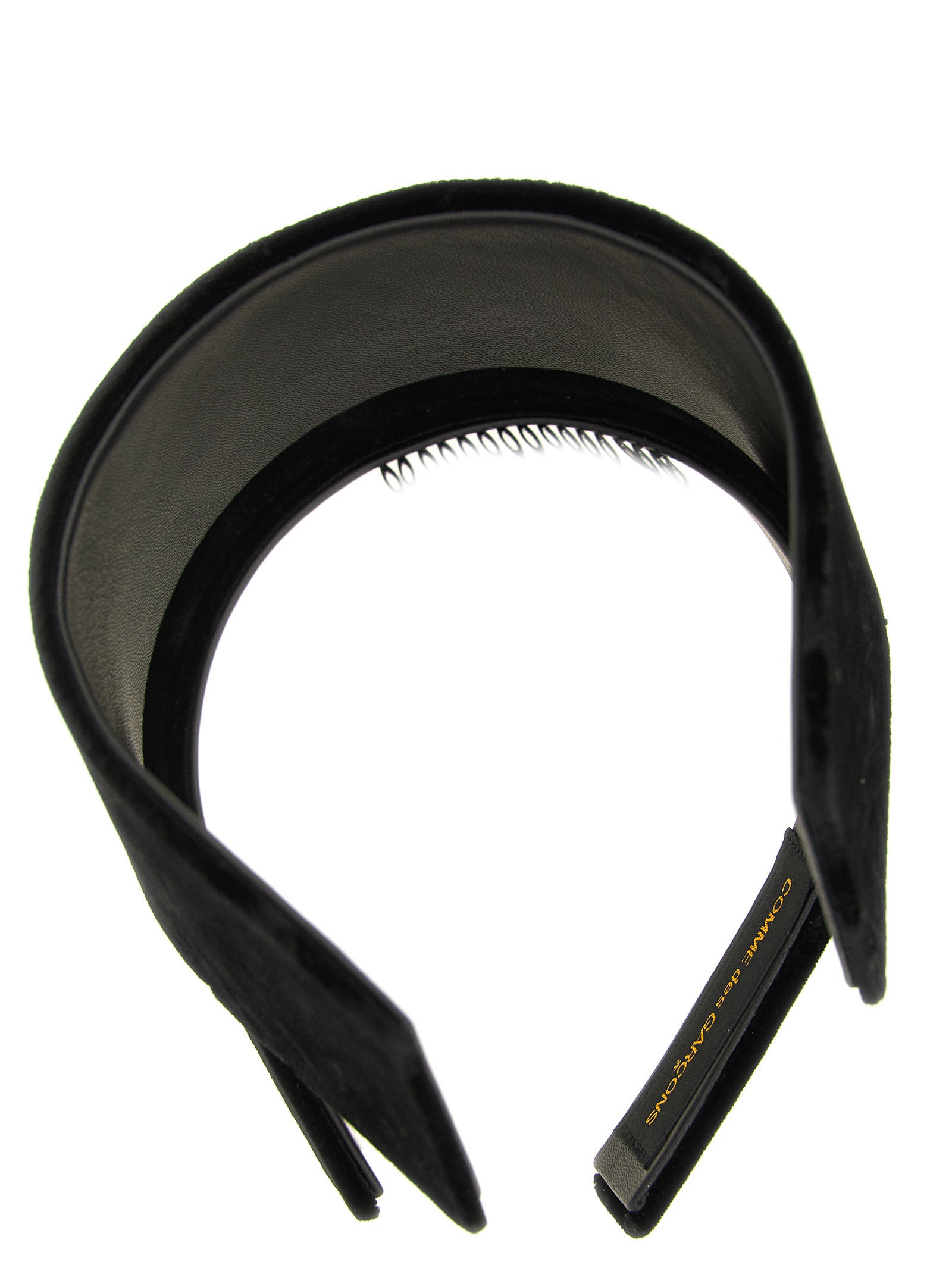Comme Des Garçons Black Rayon Headband