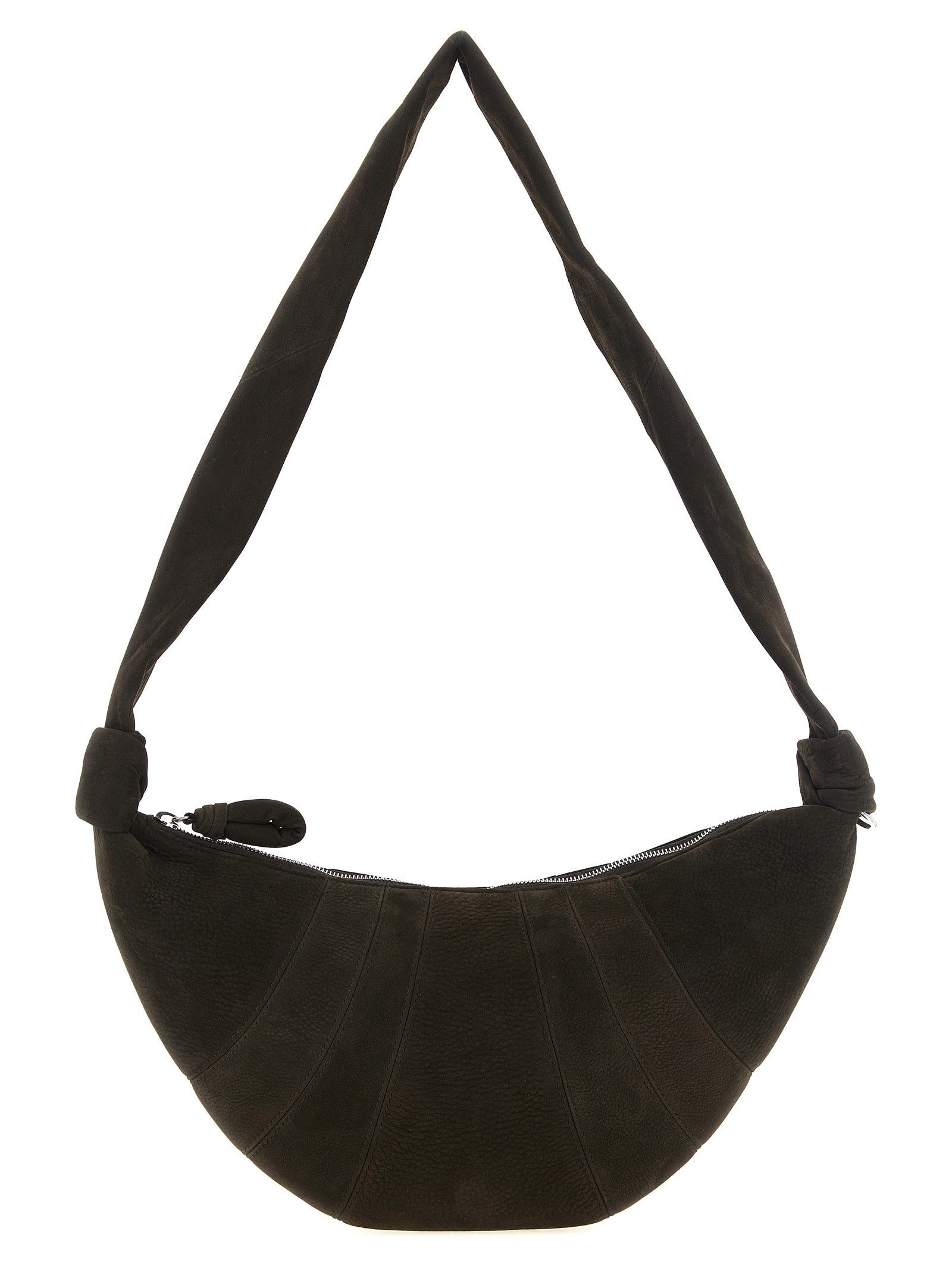 Lemaire Brown Lamb Leather Shoulder Bag