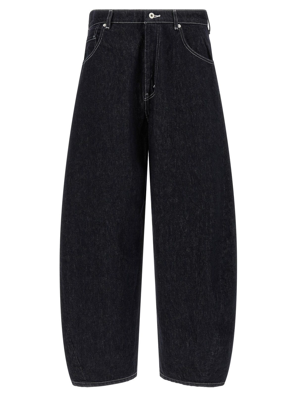 Comme Des Garçons Blue Cotton Jeans Denim