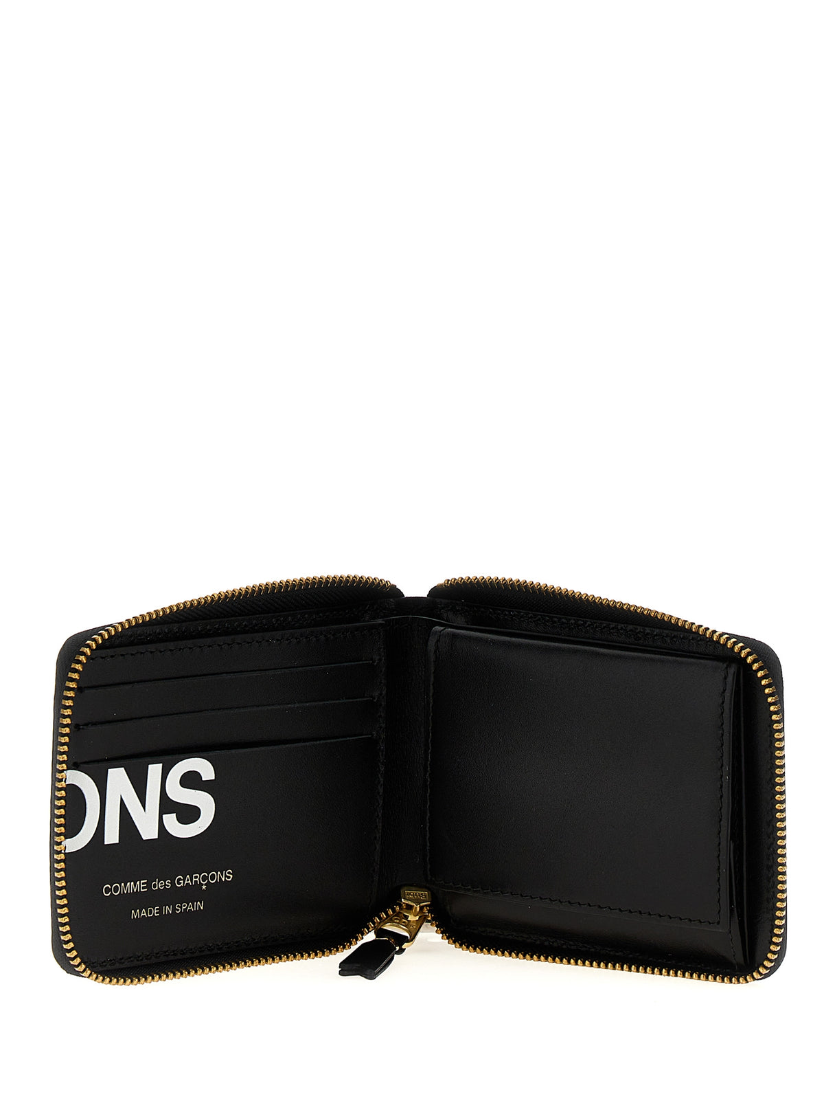 Comme Des Garçons Bicolor Calfskin Cardholder