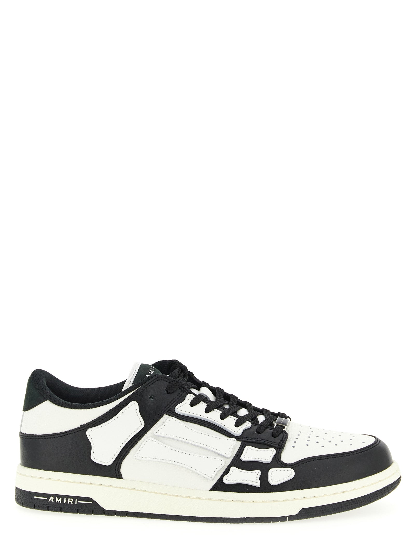 Amiri Bicolor Calfskin Low Top Sneakers
