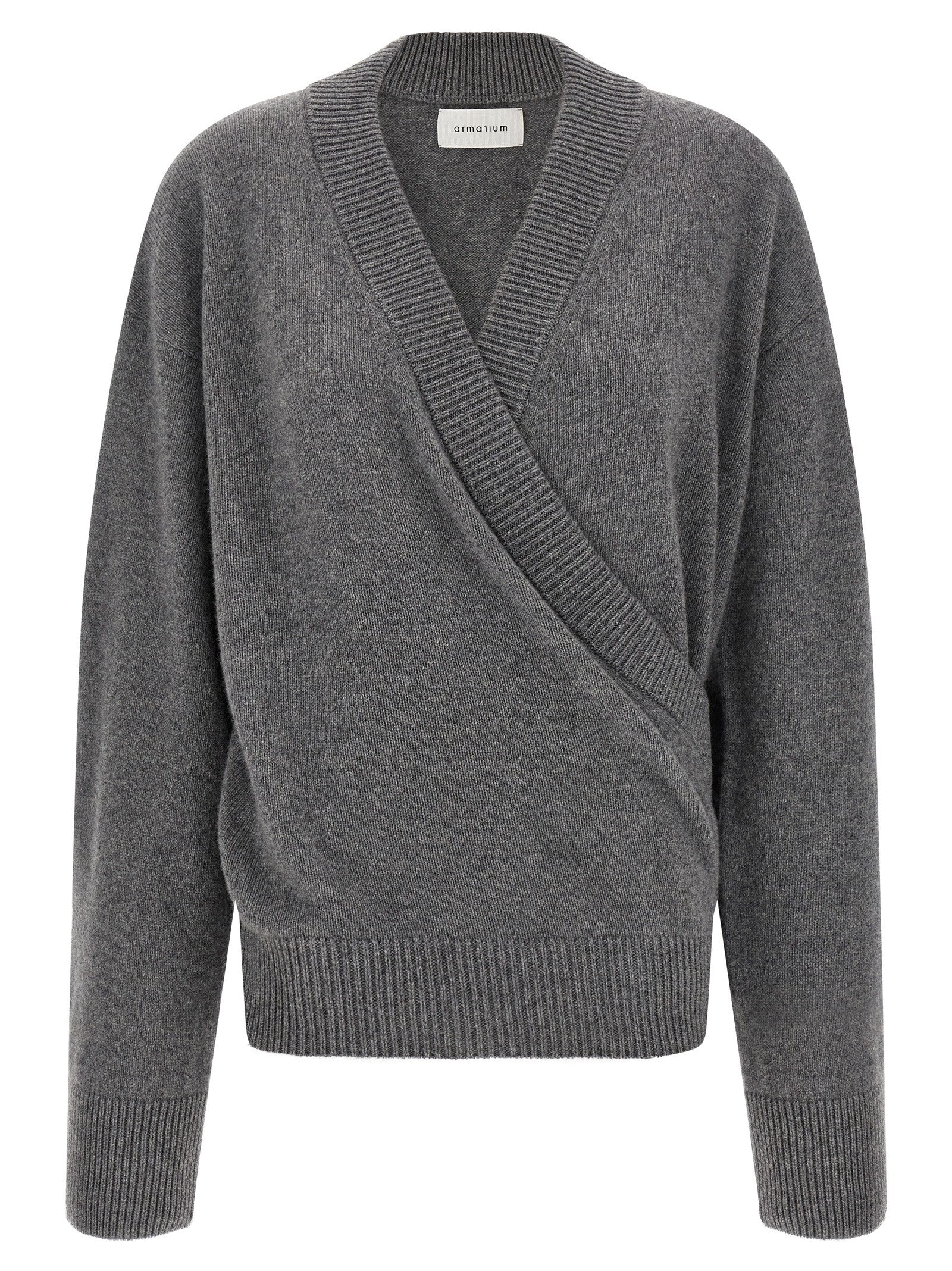 Armarium Gray Wool Cardigan