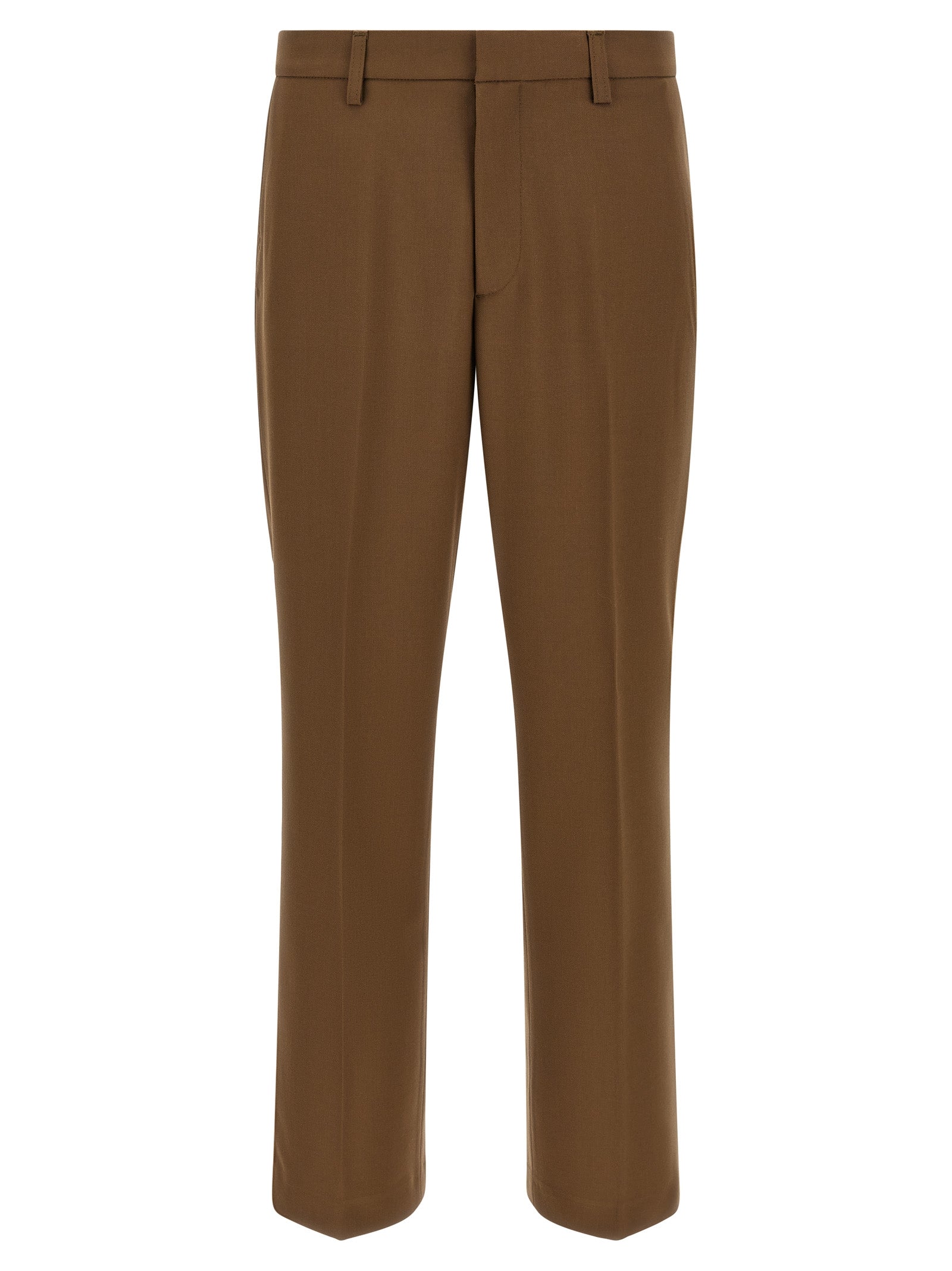 Department 5 Brown Polyester Chino Pants