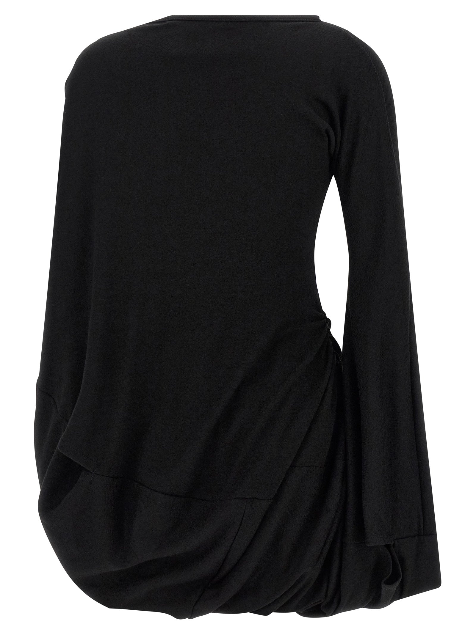 Junya Watanabe Black Wool Blouse