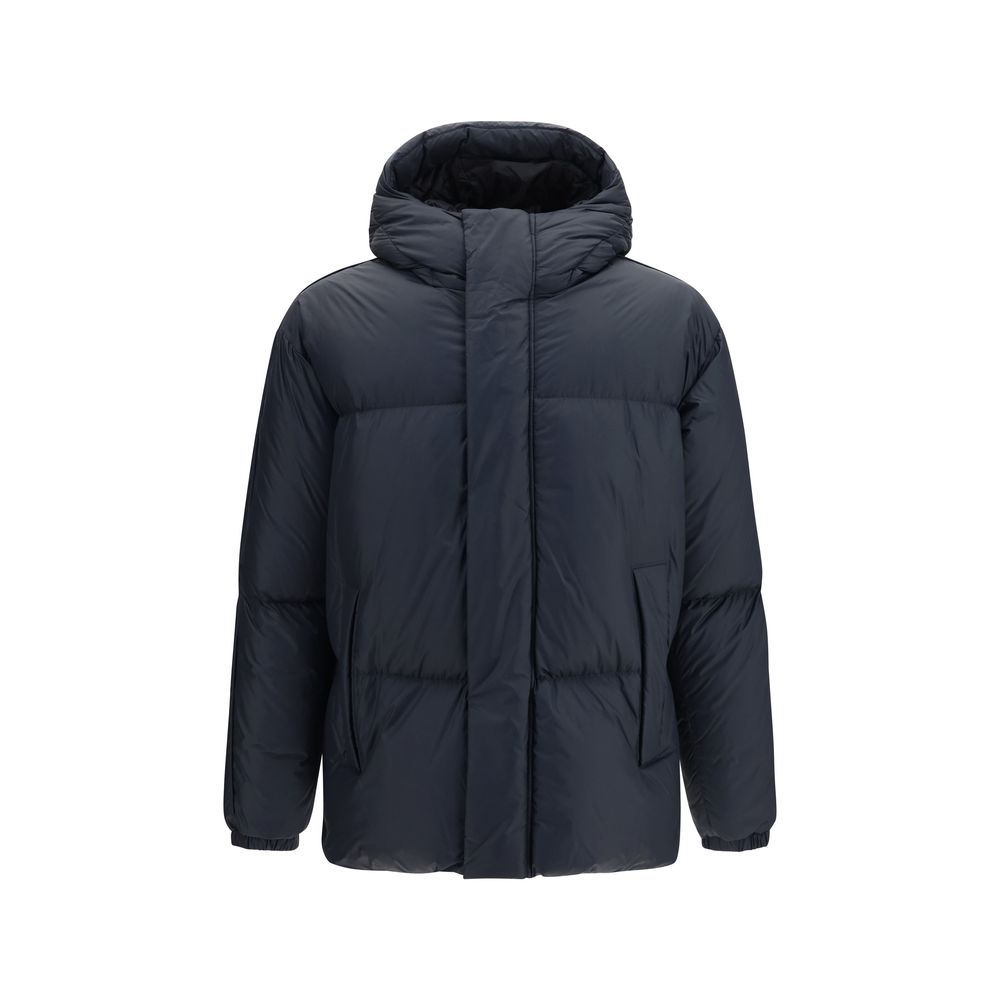 LAMINAR Black Goose Down Full-Length Jacket