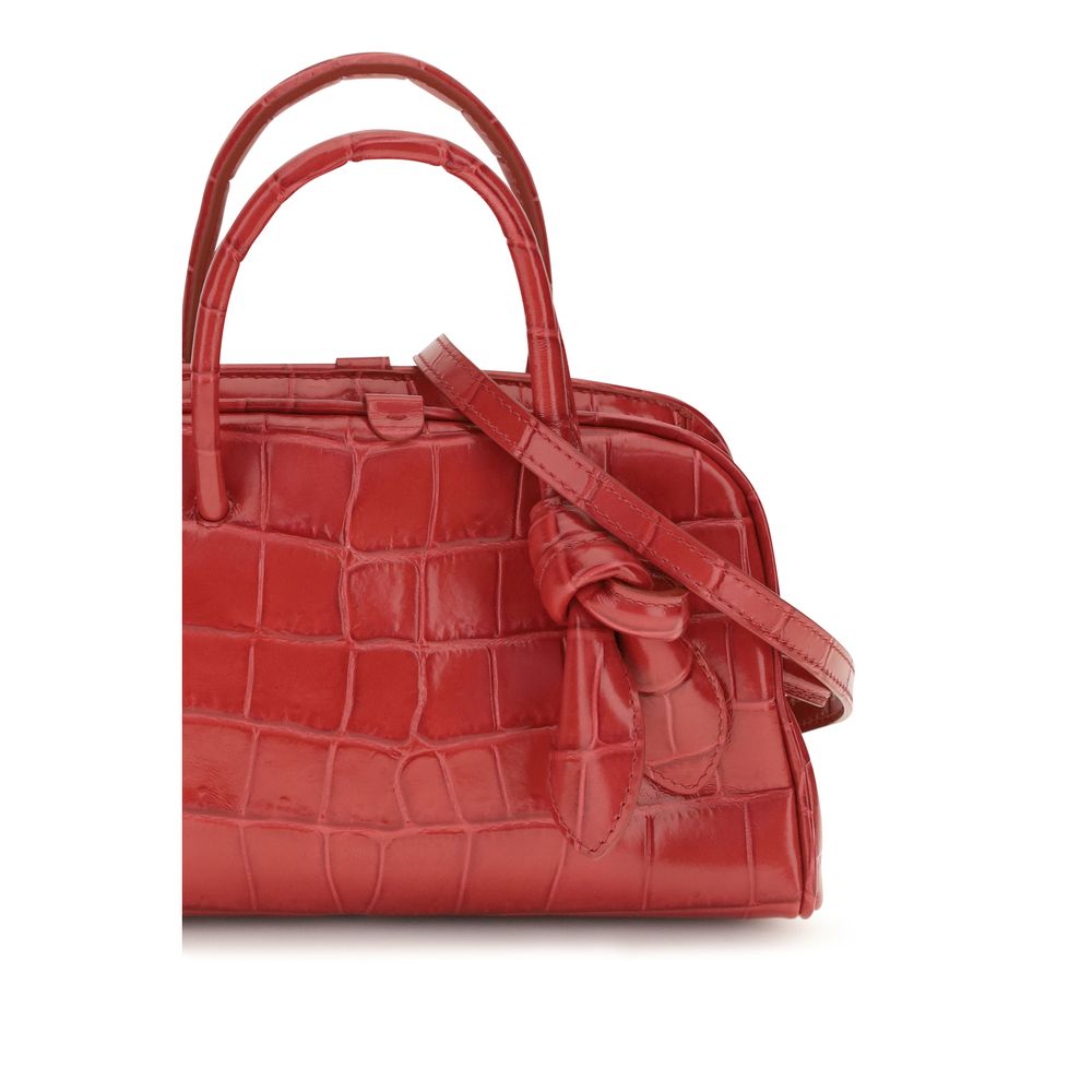 Jacquemus Red Calf Leather Bos Taurus Shoulder Bag