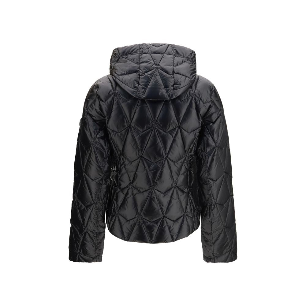 Moose Knuckles Black Goose Down Full-Length Jacket