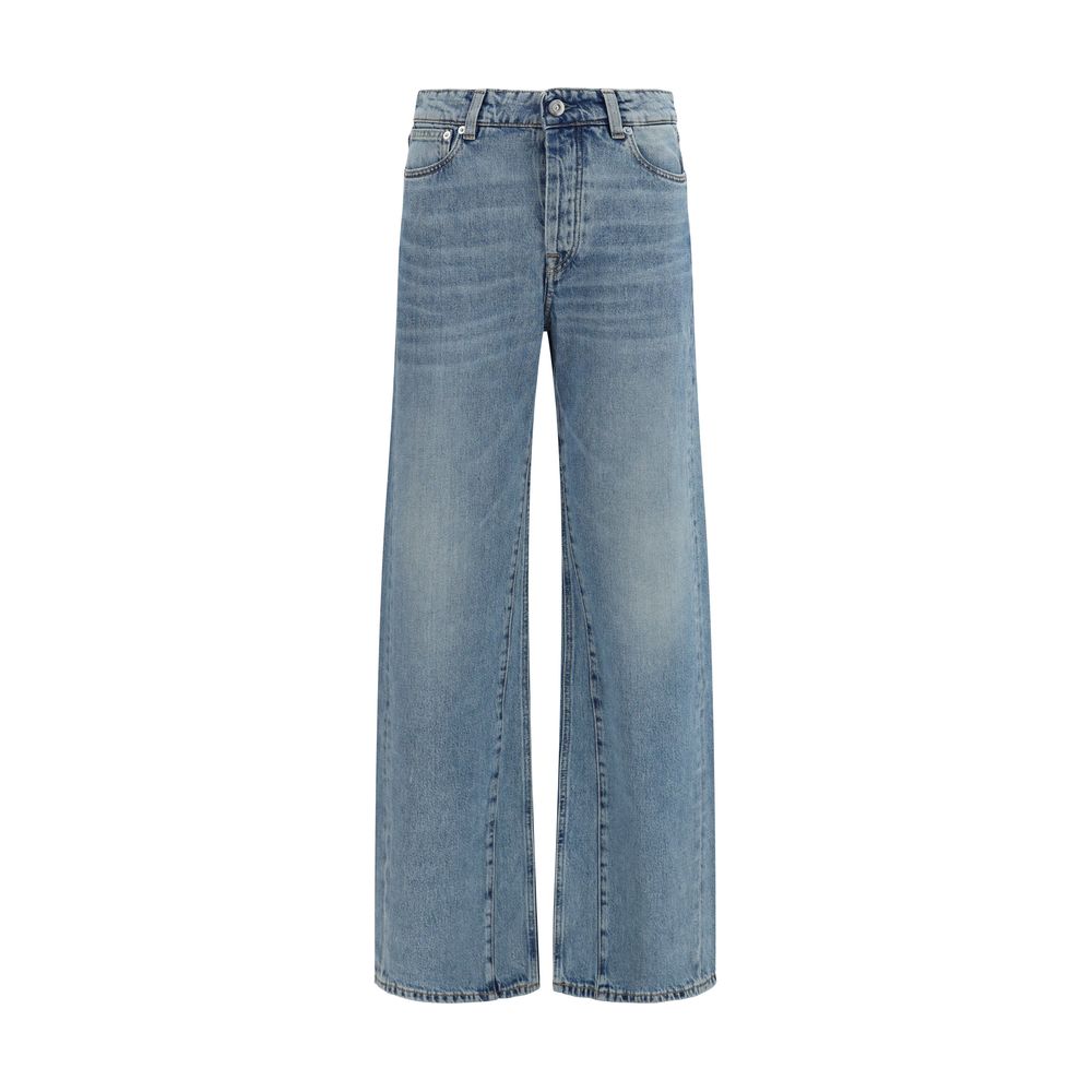 Our Legacy Blue Cotton Jeans Denim