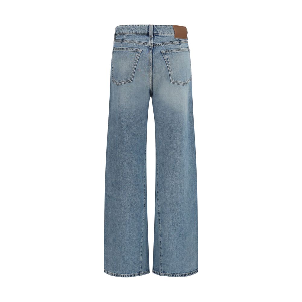Our Legacy Blue Cotton Jeans Denim