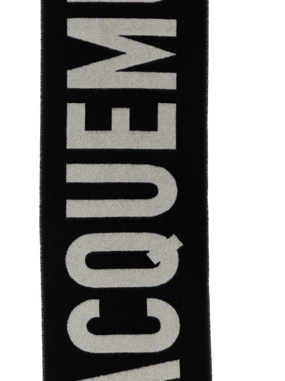 Jacquemus Black Wool Foulard