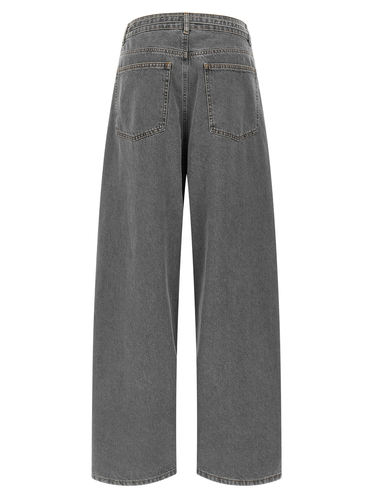 Twinset Gray Cotton Jeans Denim