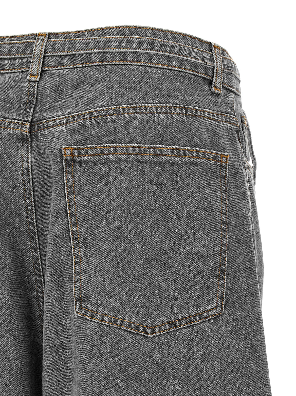 Twinset Gray Cotton Jeans Denim