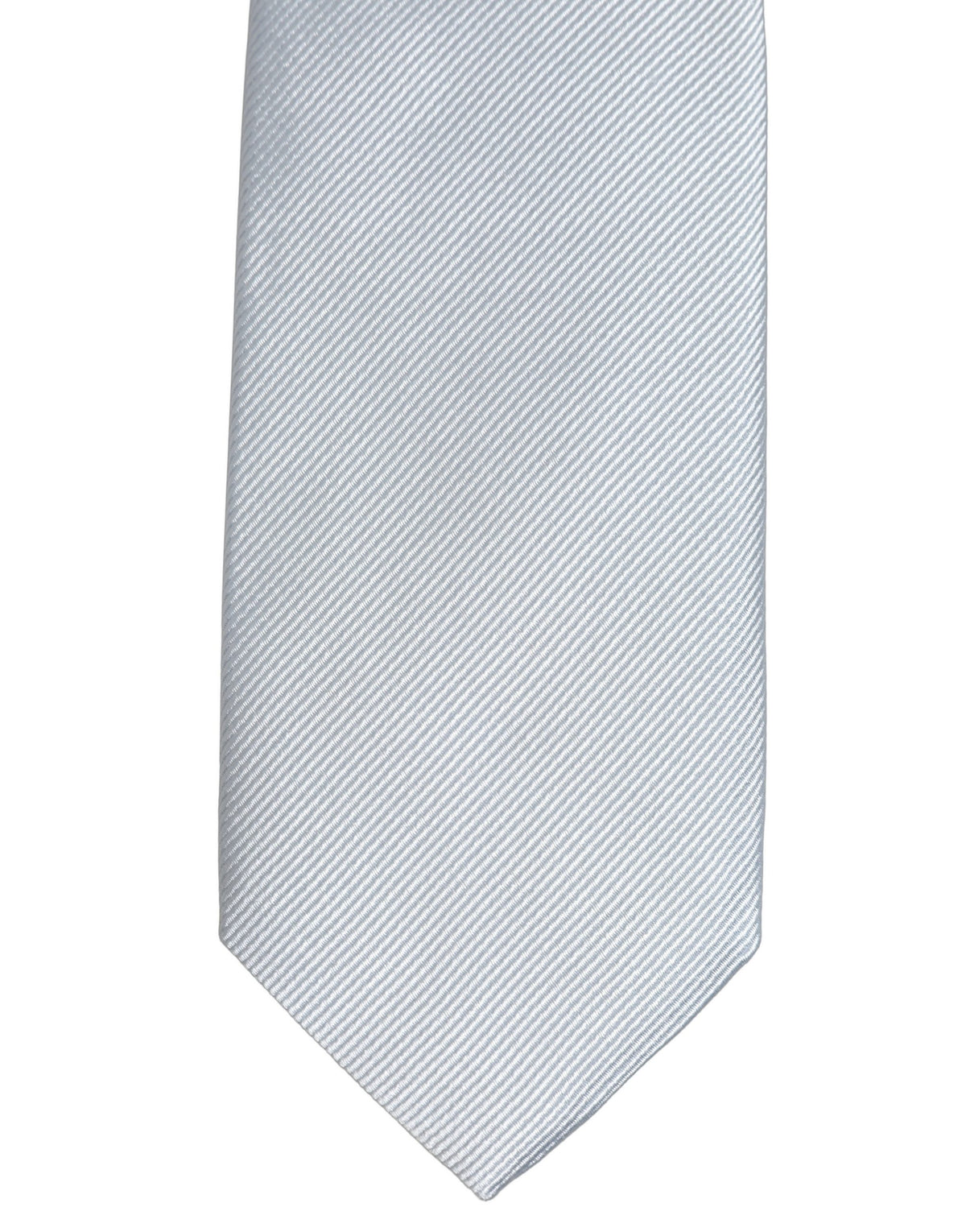Dolce & Gabbana Men Light Blue Silk Classic Adjustable Tied Necktie Tie
