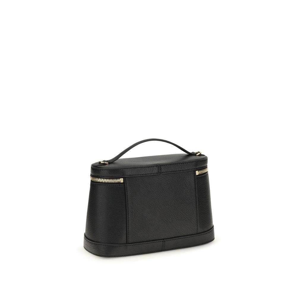 Jacquemus Black Calf Leather Bos Taurus Shoulder Bag