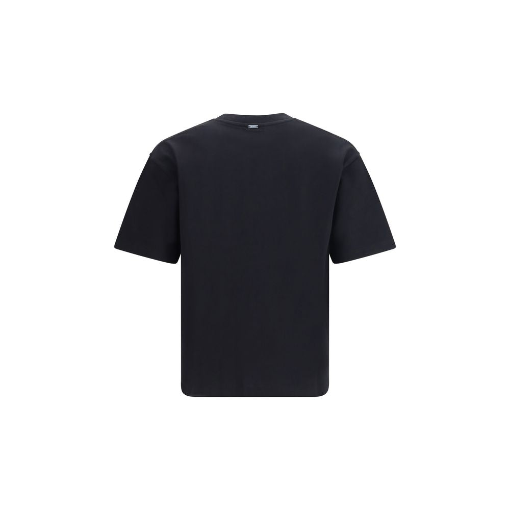 Herno Black Cotton T-Shirt