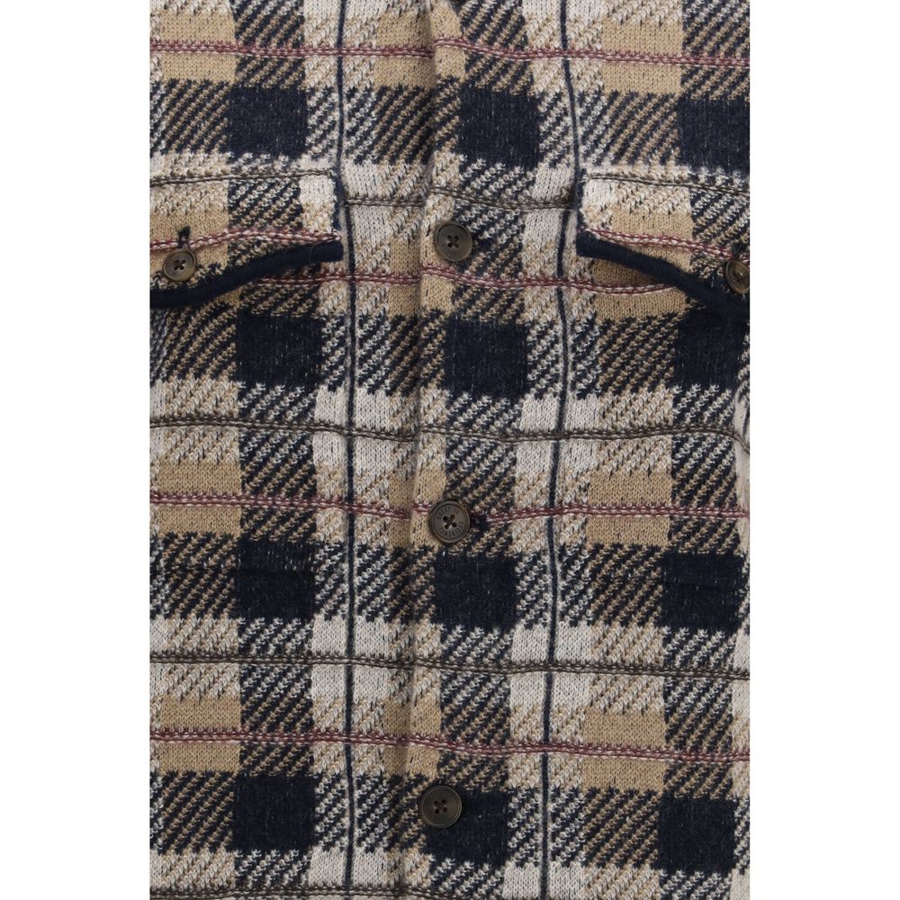 Guest in Residence Brown Cashmere Shirt