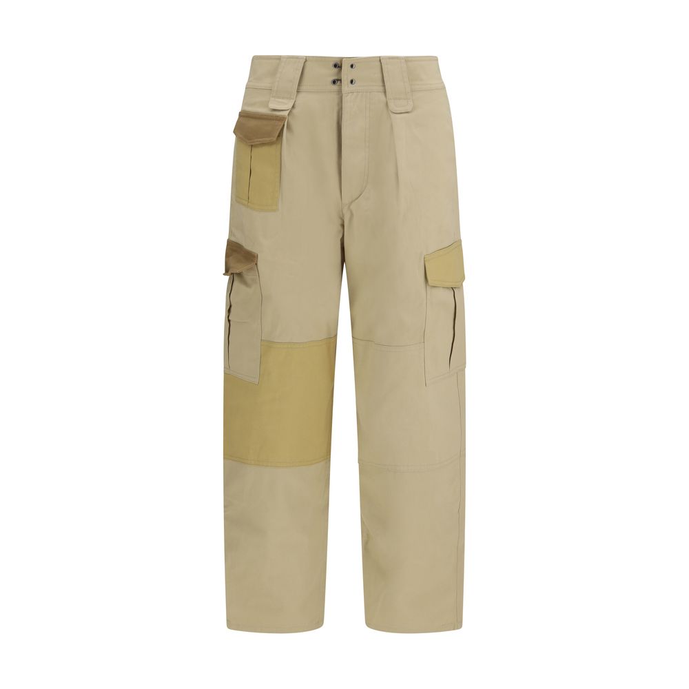 Isabel Marant Étoile Beige Cotton Cargo Pants