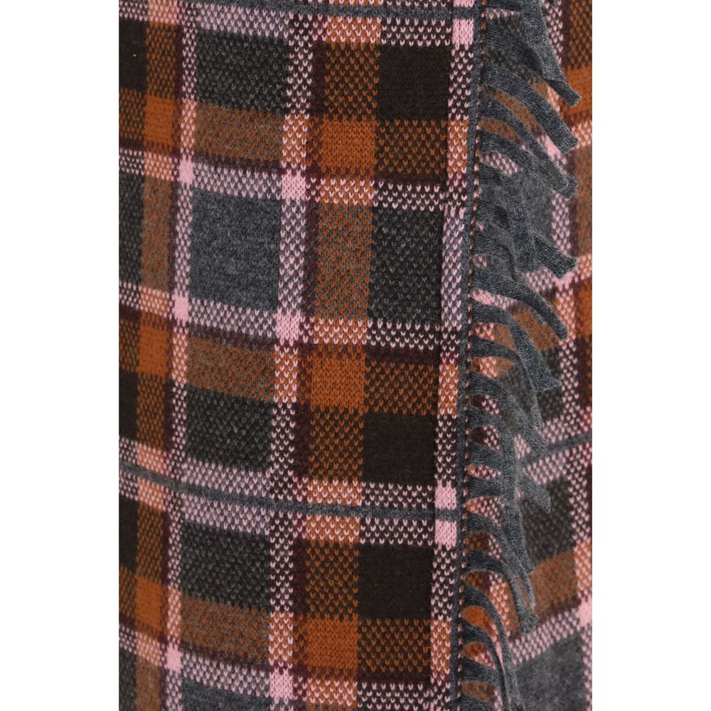 Guest in Residence Brown Wool Oves Aries Midi Skirt