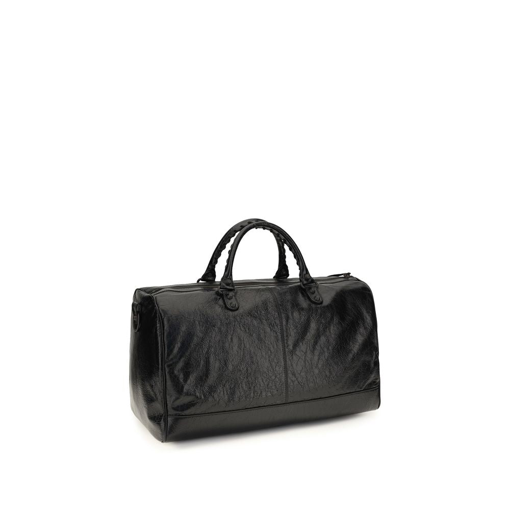 Balenciaga Black Lamb Ovis Aries Shoulder Bag