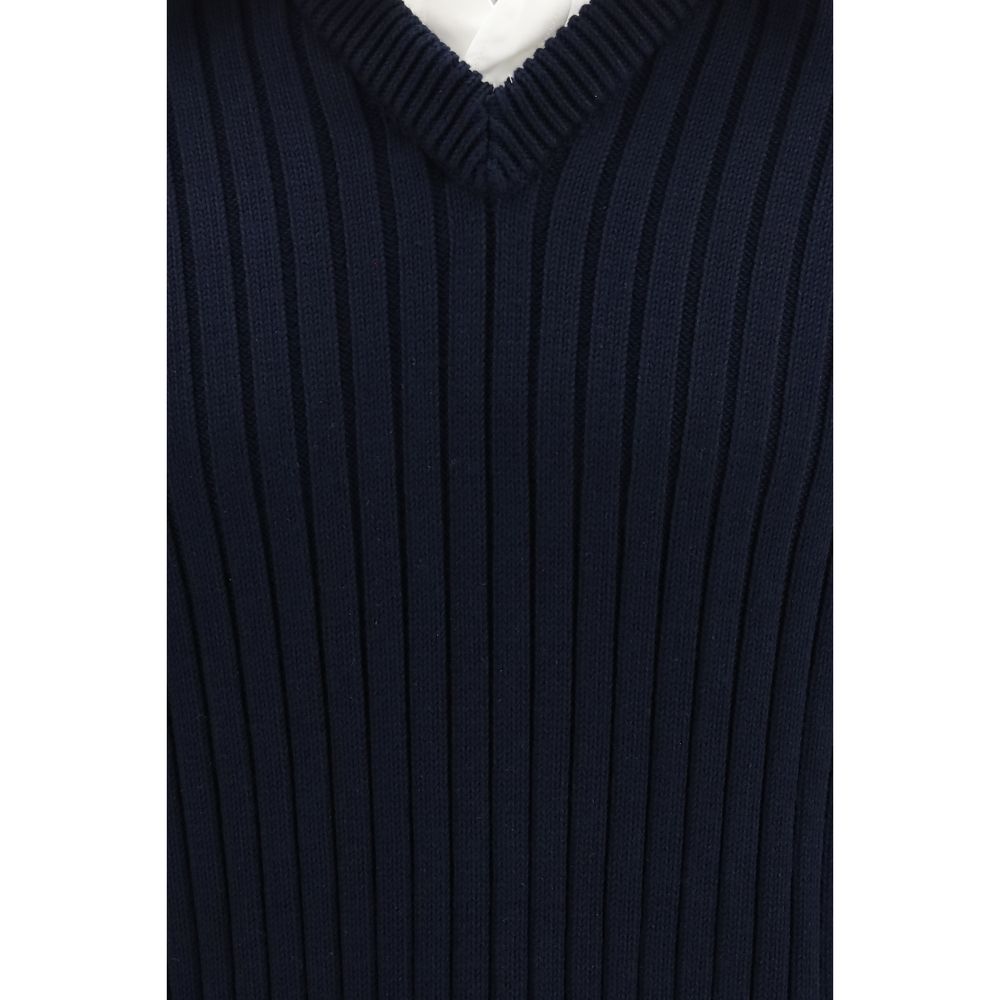 Balenciaga Blue Cotton Sweatshirt