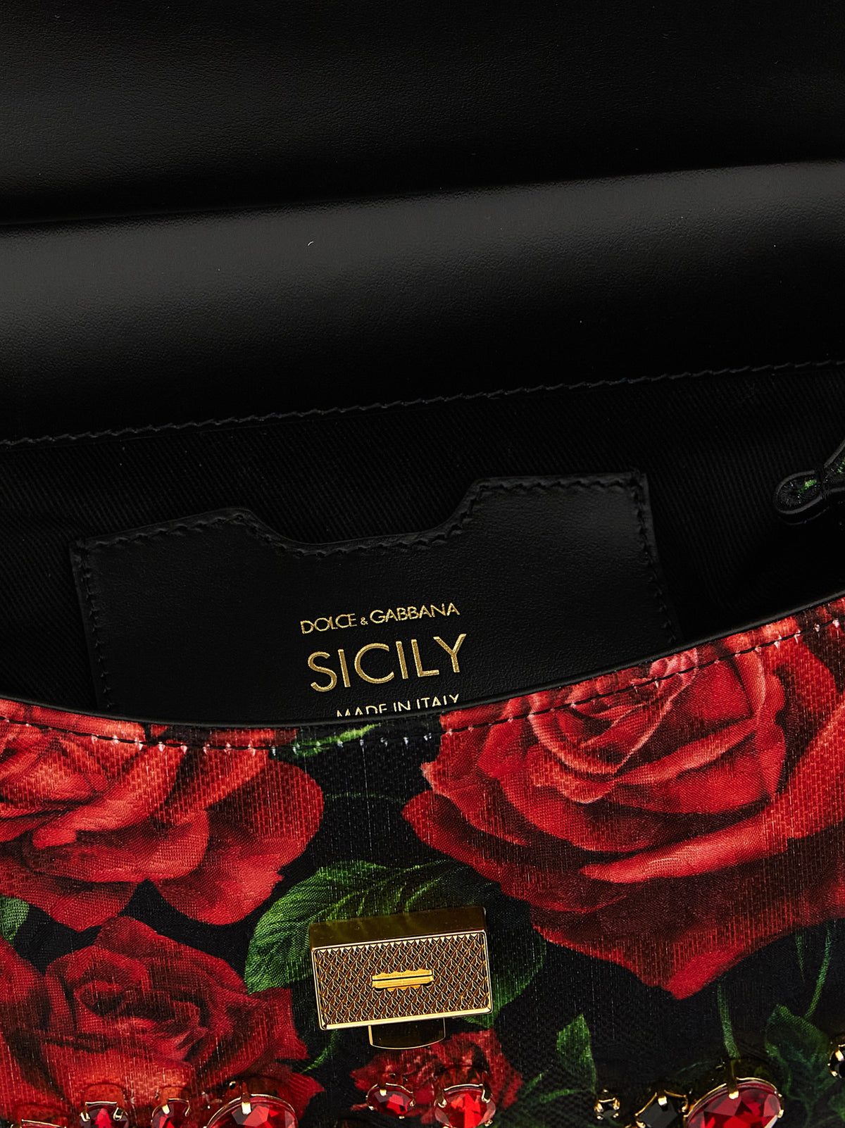 Dolce & Gabbana Red Cotton Handbag