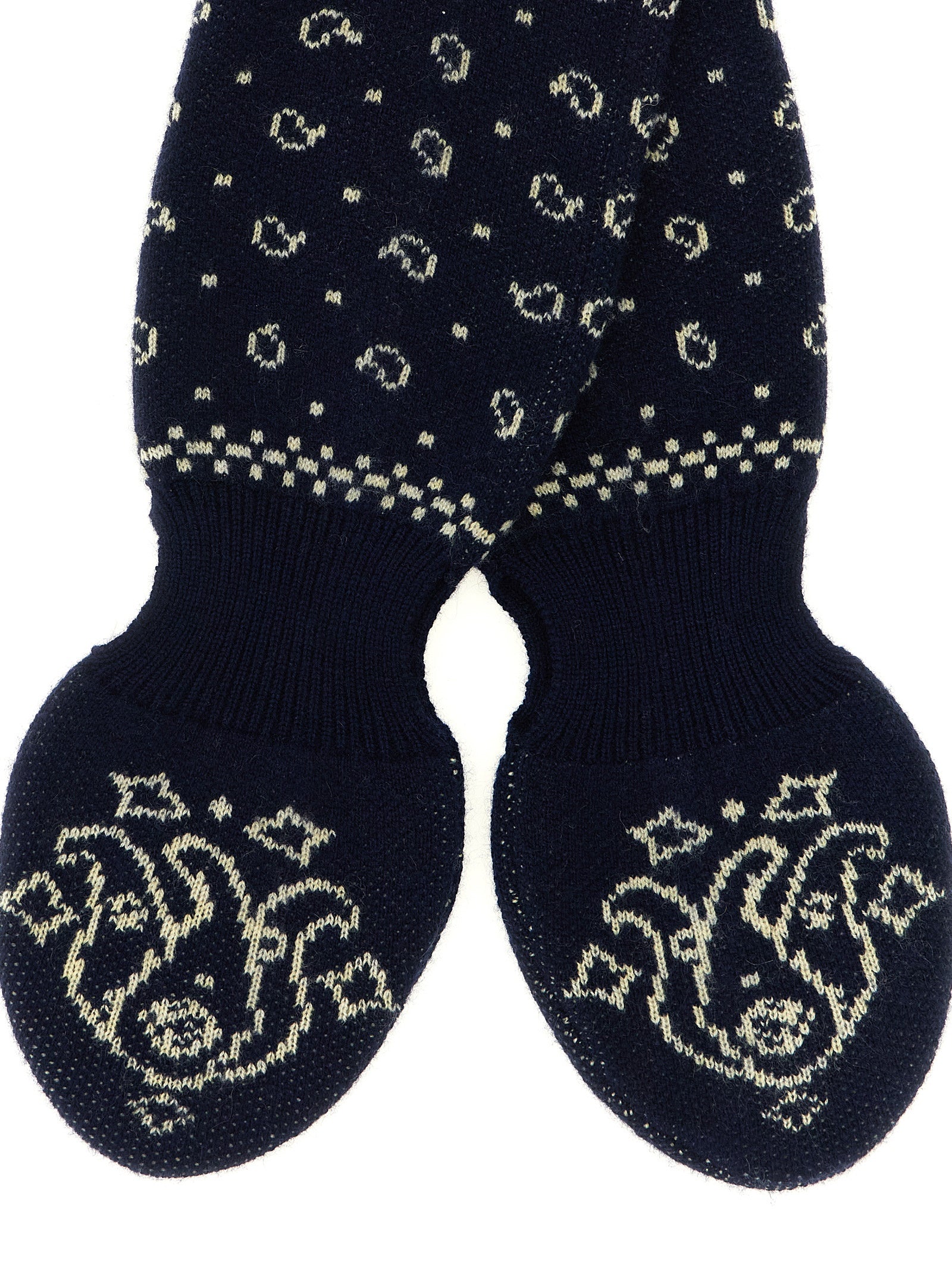 Guest in Residence Blue Wool Foulard