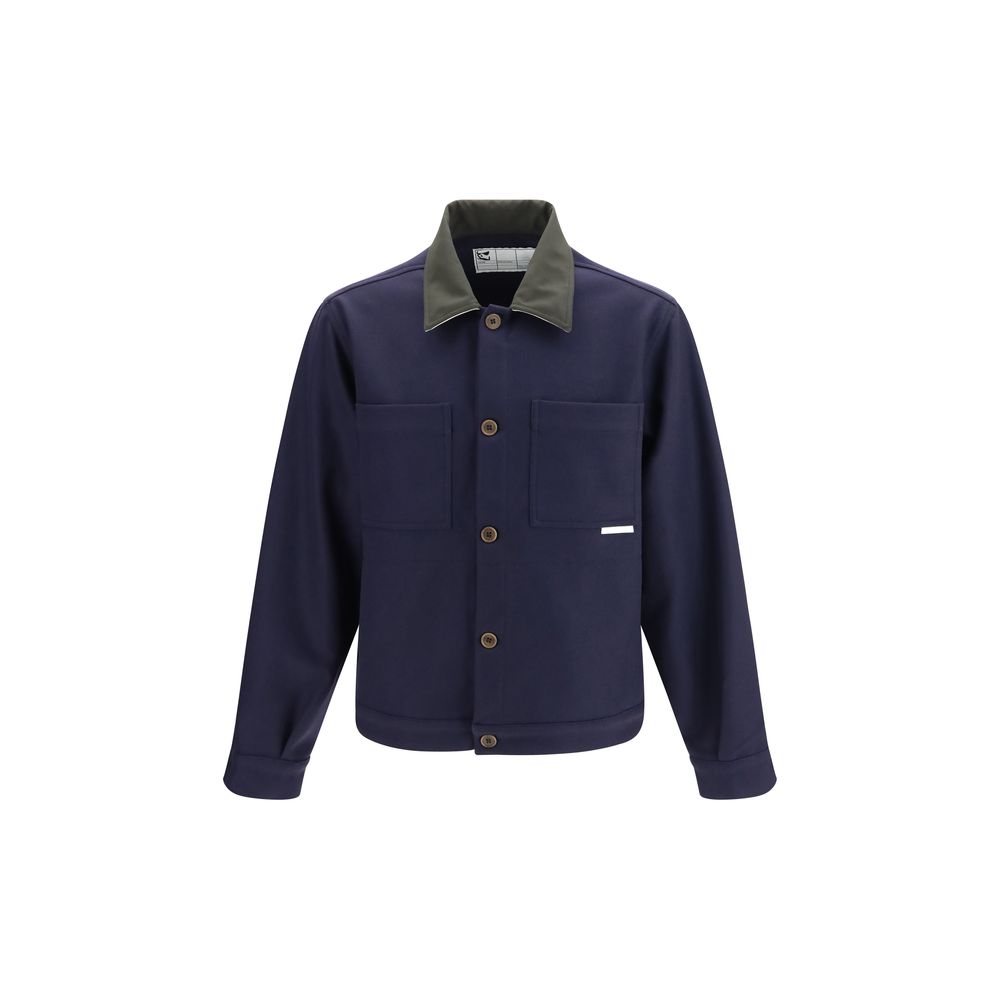 GR10K Blue Wool Oves Aries Jacket