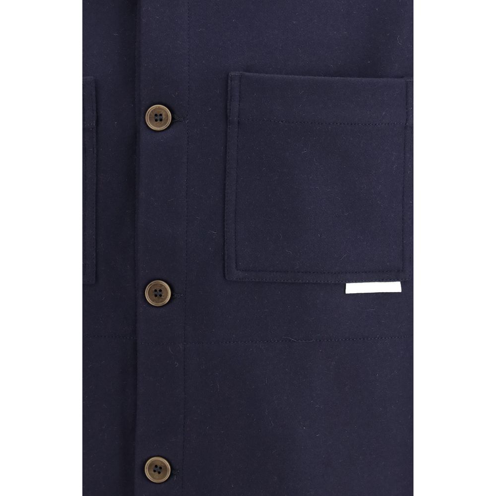GR10K Blue Wool Oves Aries Jacket