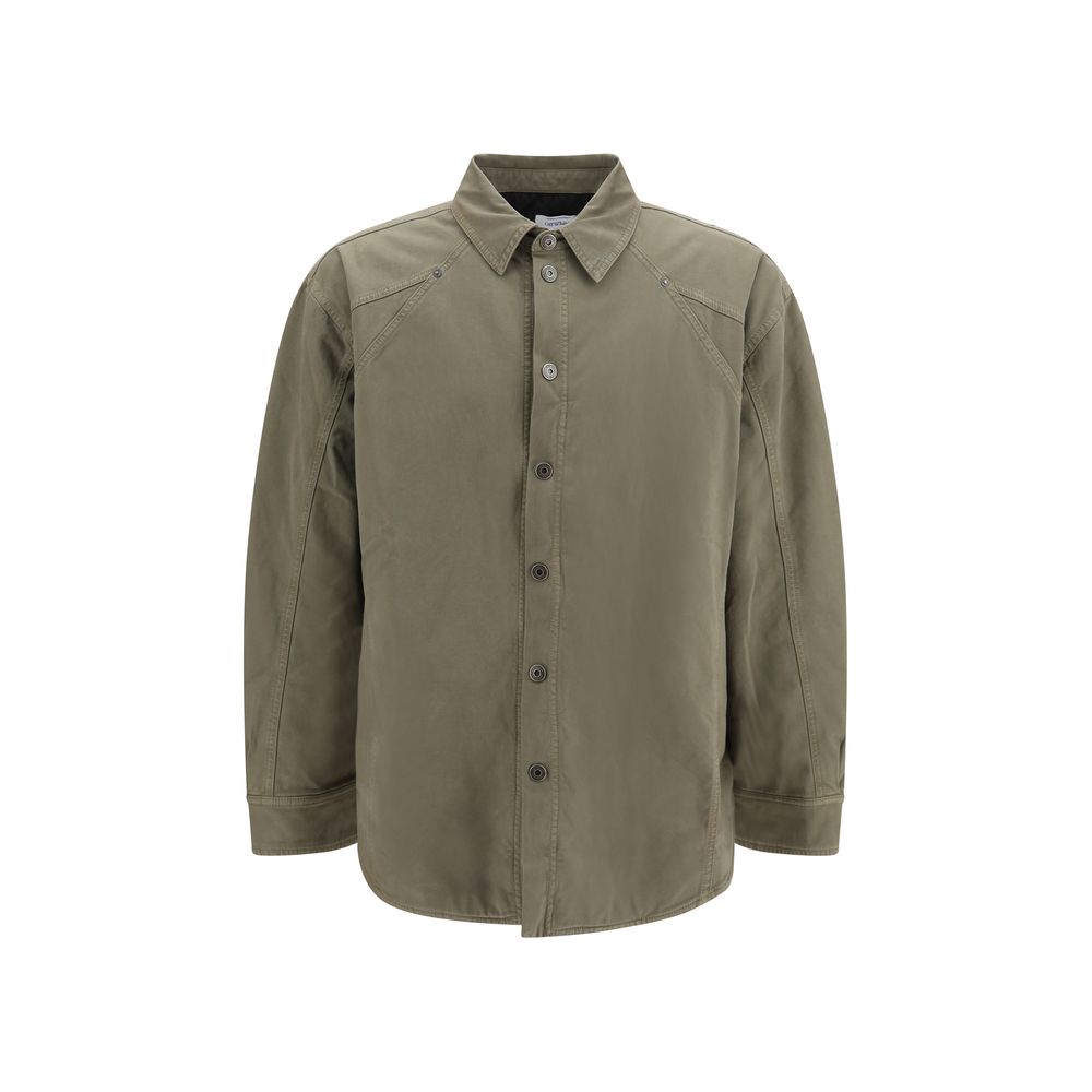 Off-White Bicolor Cotton Shell Jacket