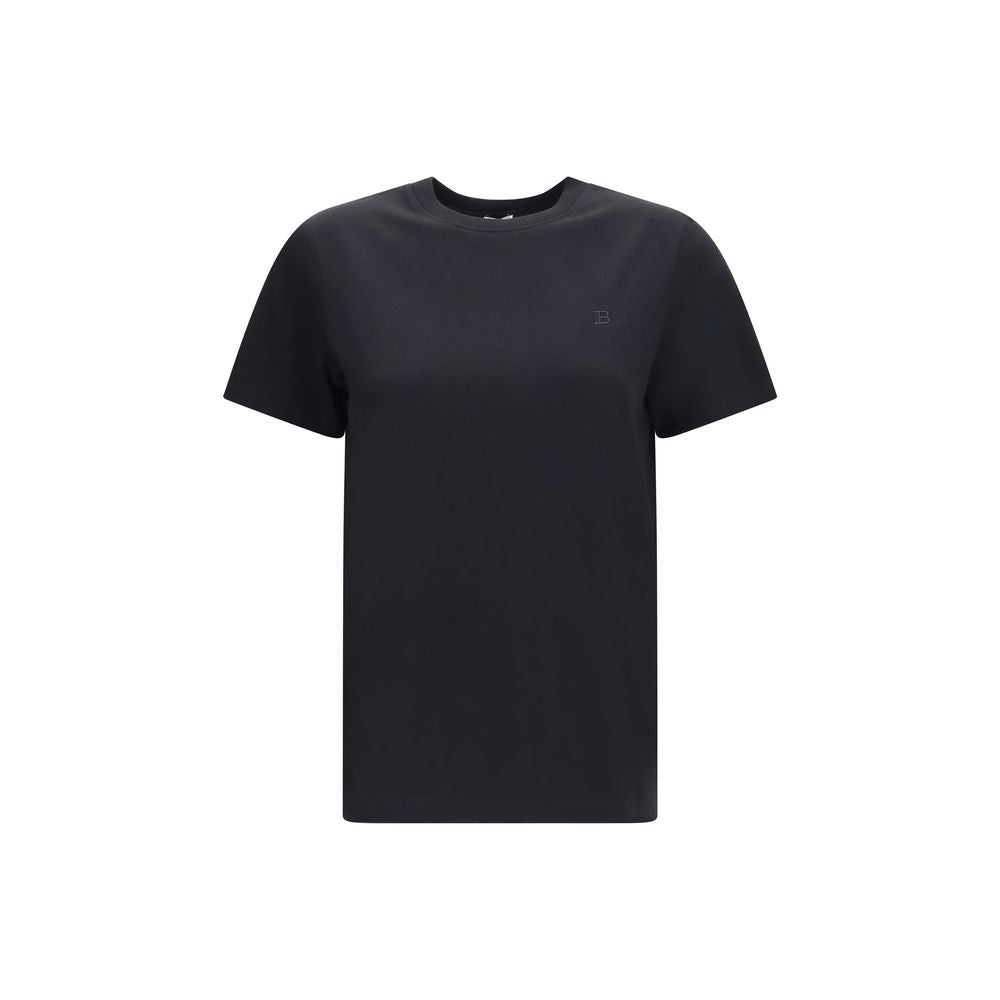 Balmain Black Cotton T-Shirt