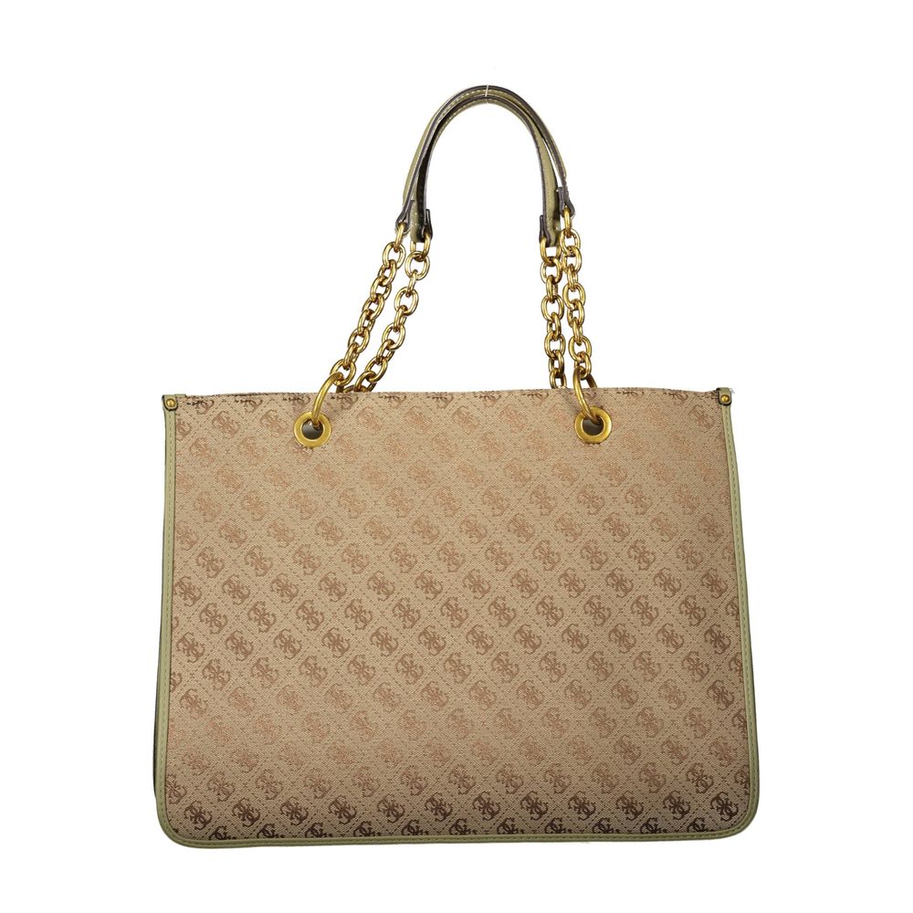 Guess Jeans Verde Polyurethane Women Handbag