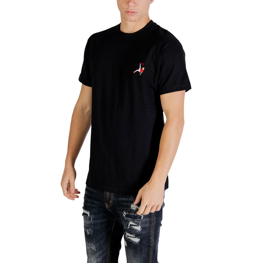 The Bomber Black Cotton Sportswear