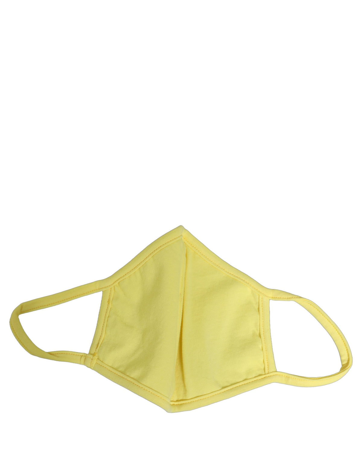 Dolce & Gabbana Yellow Polyester DG CASA Logo Elastic Ear Strap Face Mask