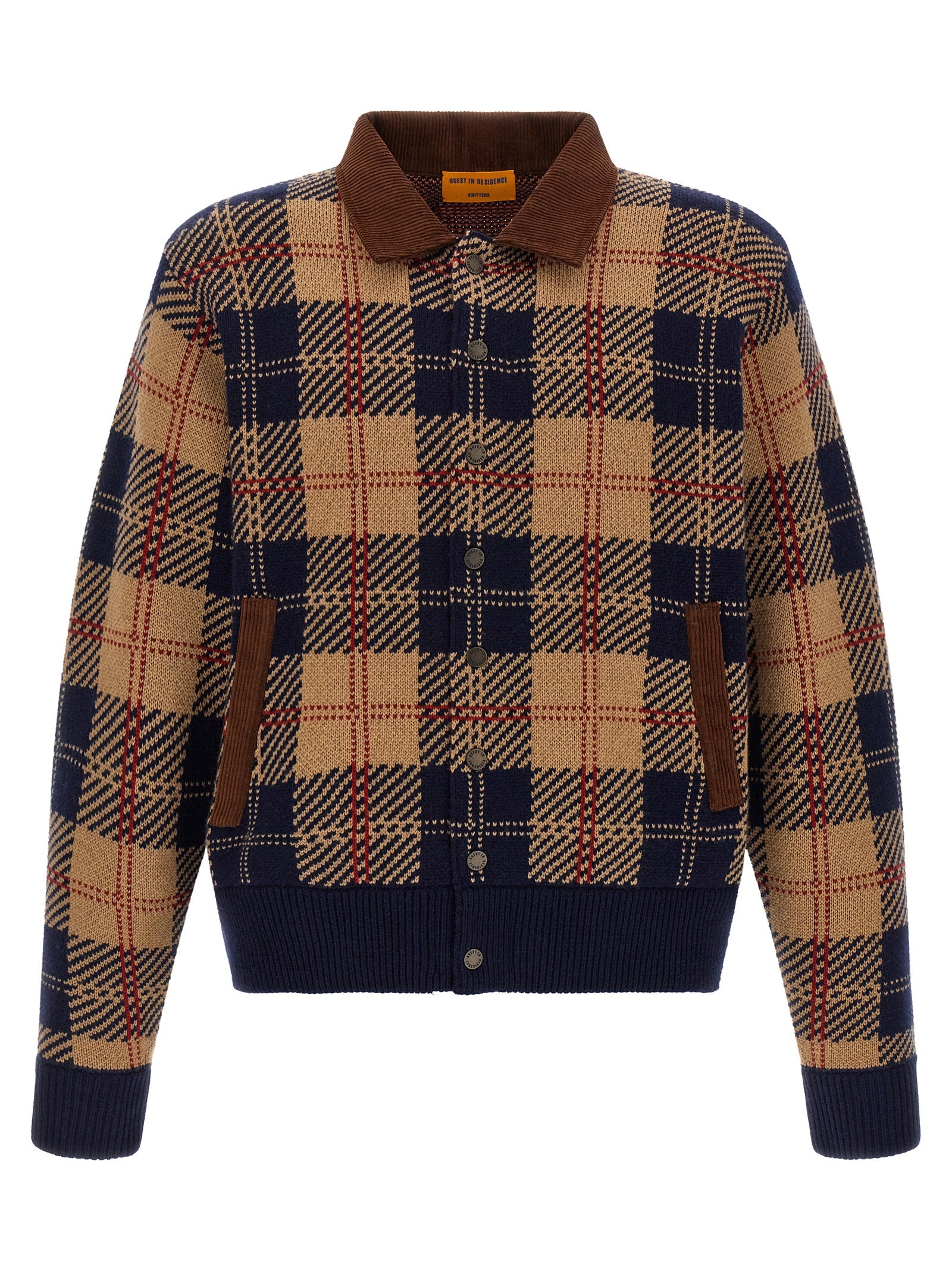 Guest in Residence Multicolor Wool Bomber