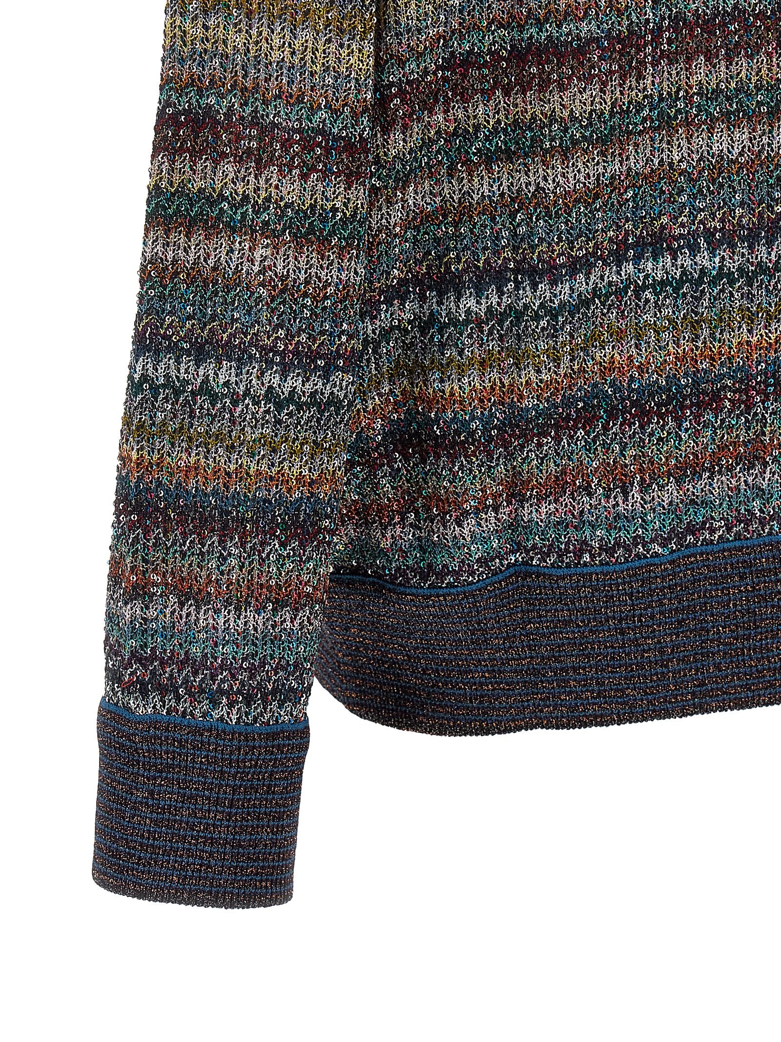Missoni Multicolor Viscose Polo Shirt