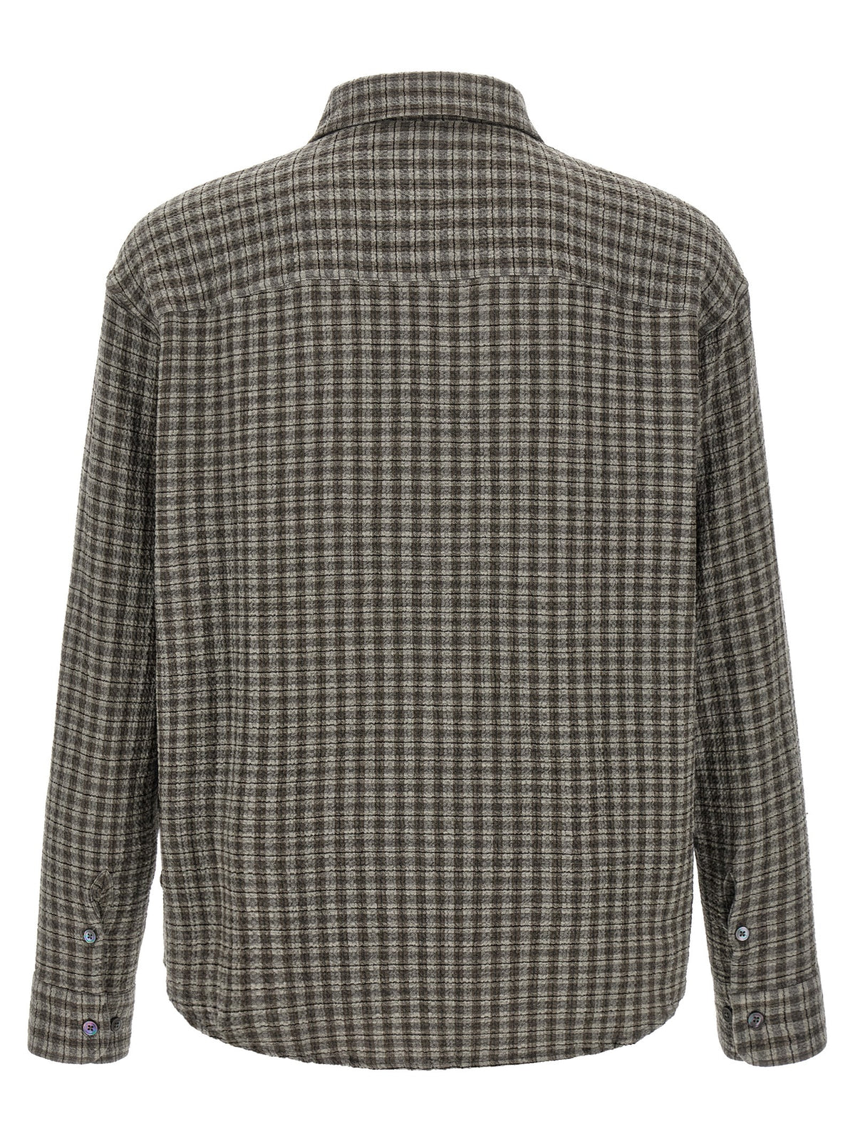 MFPEN Gray Virgin Wool Blouse